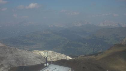 Davos: Dorf - Weissfluhjoch, Blick Schifer