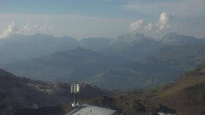 Davos: Dorf - Weissfluhjoch, Blick Schifer