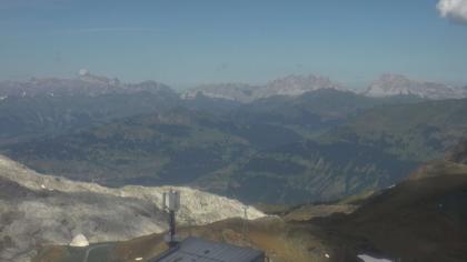 Davos: Dorf - Weissfluhjoch, Blick Schifer