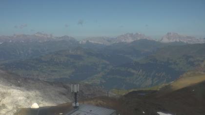 Davos: Dorf - Weissfluhjoch, Blick Schifer