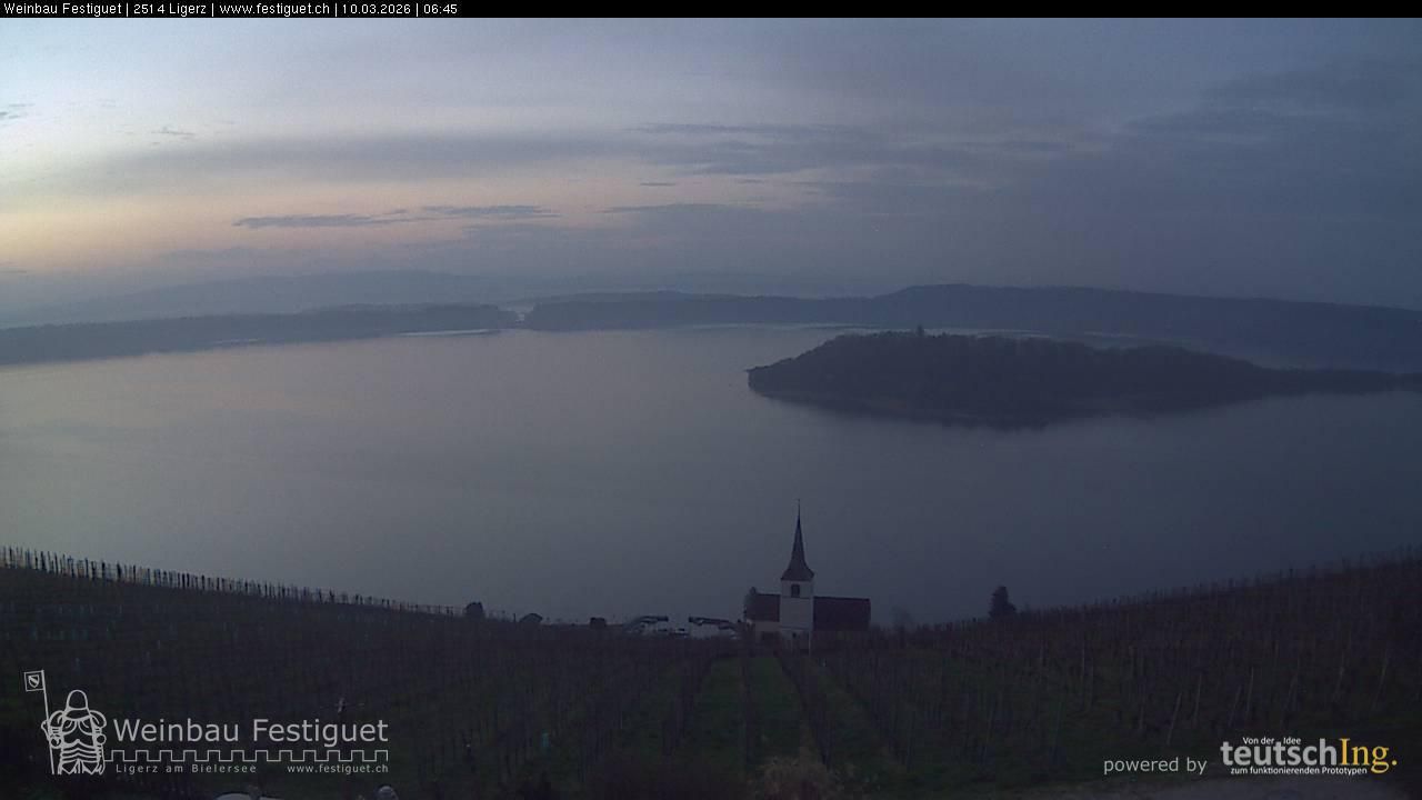 Ligerz: Lake Biel - St. Peter's Island