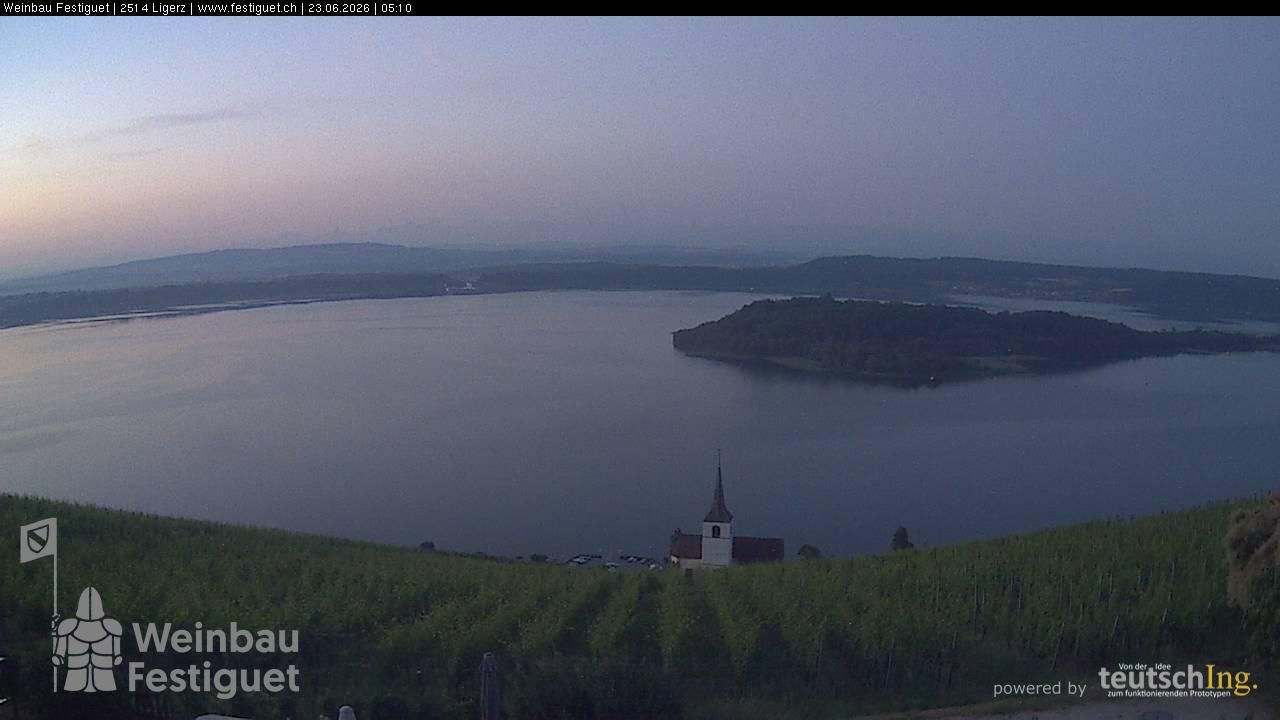 Ligerz: Lake Biel - St. Peter's Island