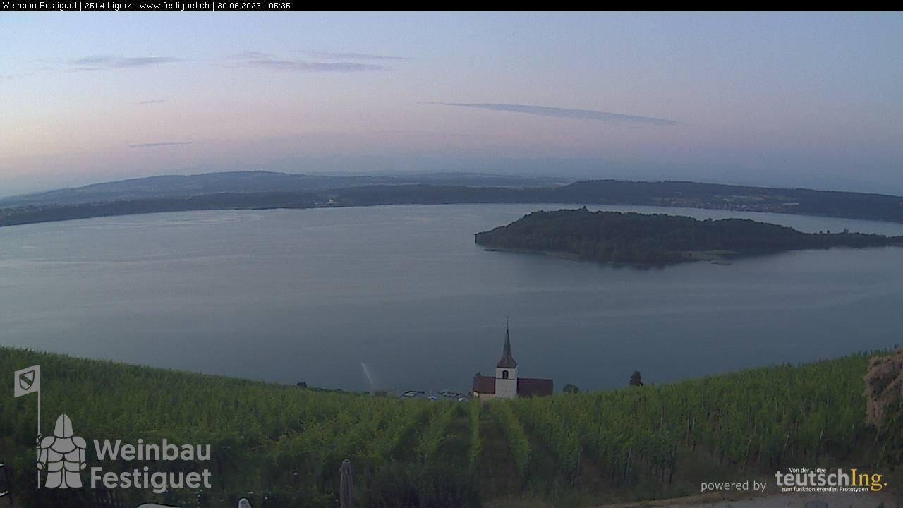 Ligerz: Lake Biel - St. Peter's Island