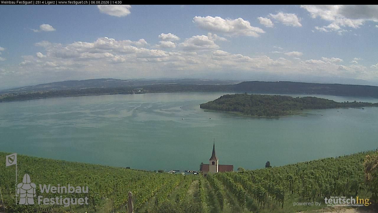 Ligerz: Lake Biel - St. Peter's Island