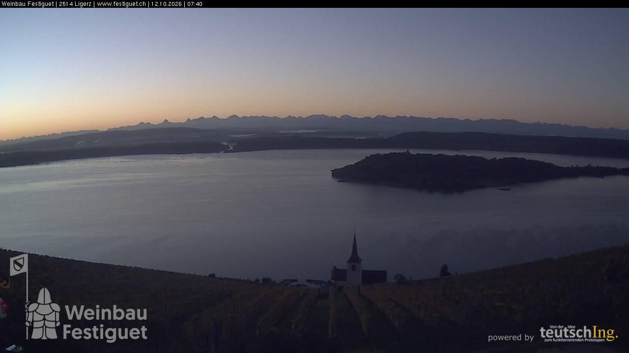 Ligerz: Lake Biel - St. Peter's Island
