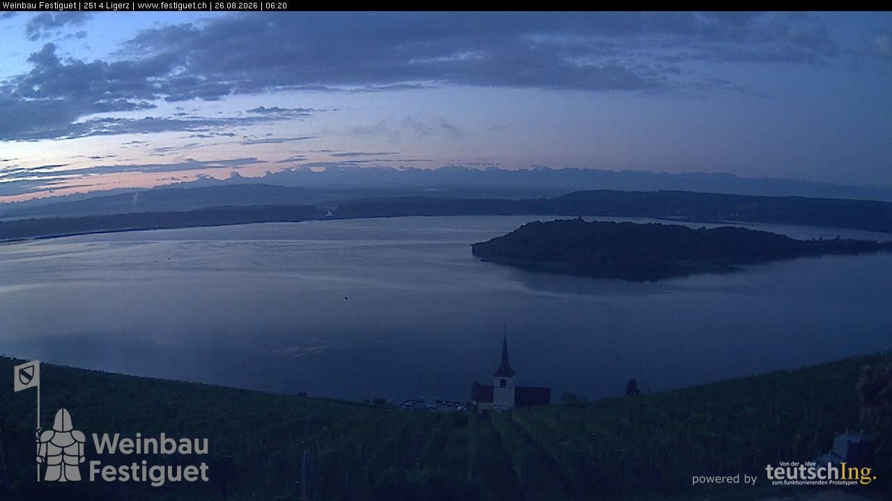 Ligerz: Lake Biel - St. Peter's Island
