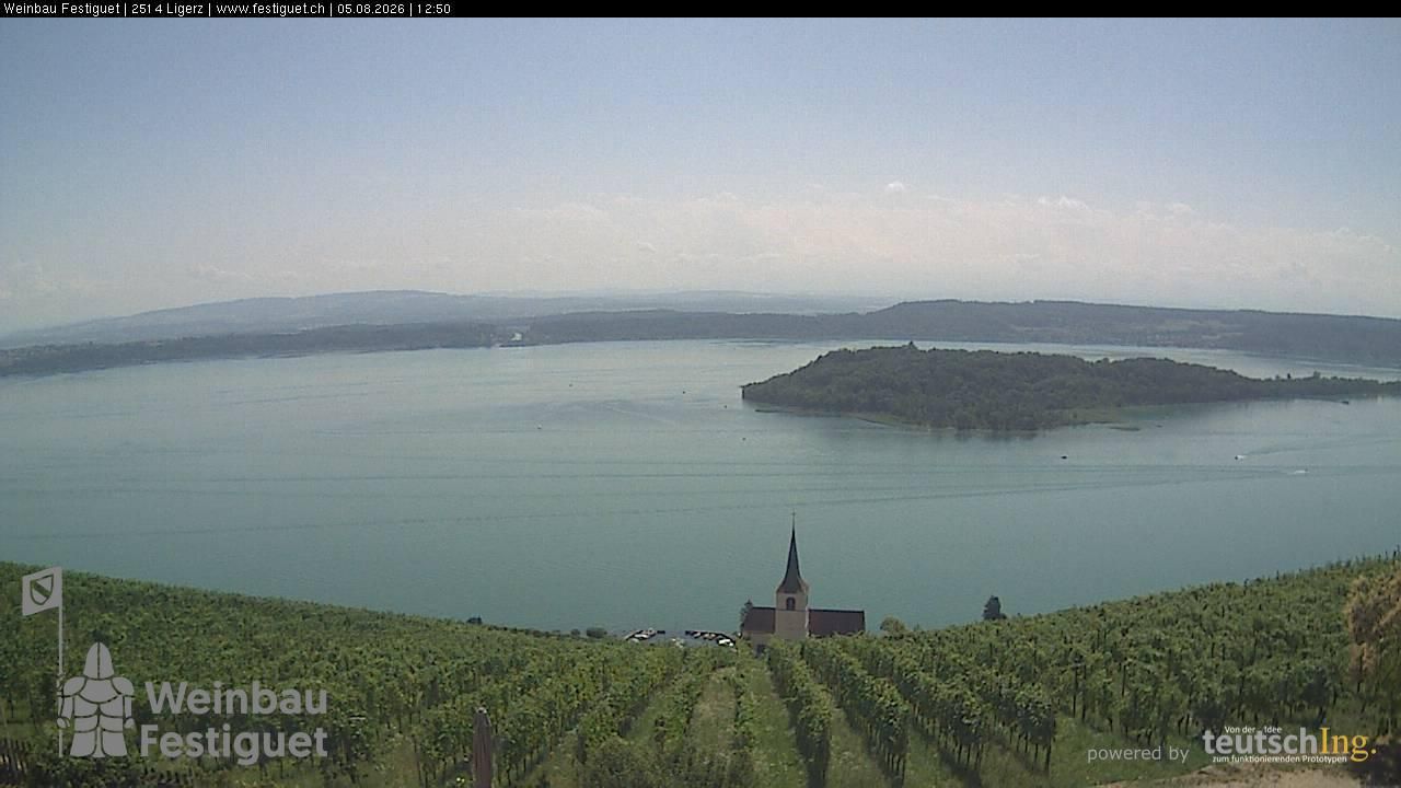 Ligerz: Lake Biel - St. Peter's Island