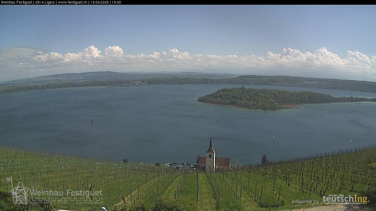 Ligerz: Lake Biel - St. Peter's Island