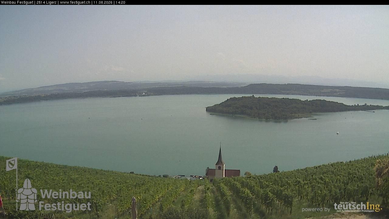 Ligerz: Lake Biel - St. Peter's Island