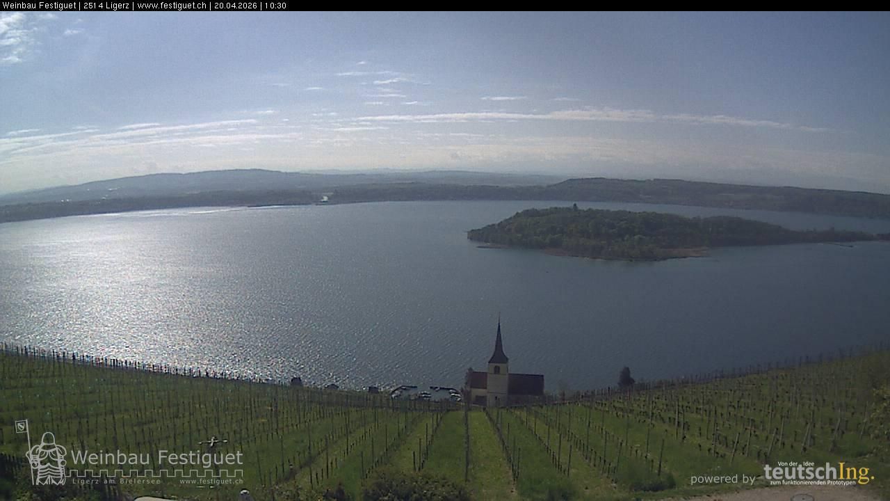 Ligerz: Lake Biel - St. Peter's Island