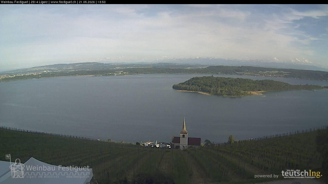 Ligerz: Lake Biel - St. Peter's Island