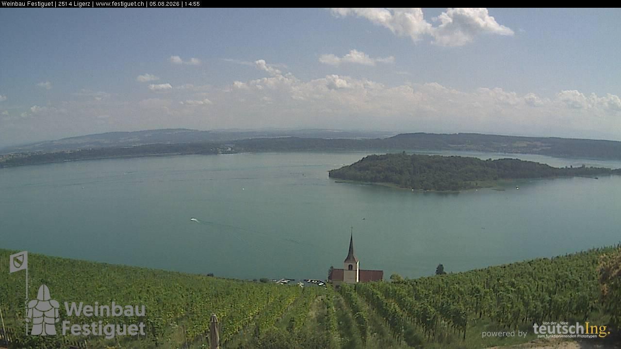 Ligerz: Lake Biel - St. Peter's Island