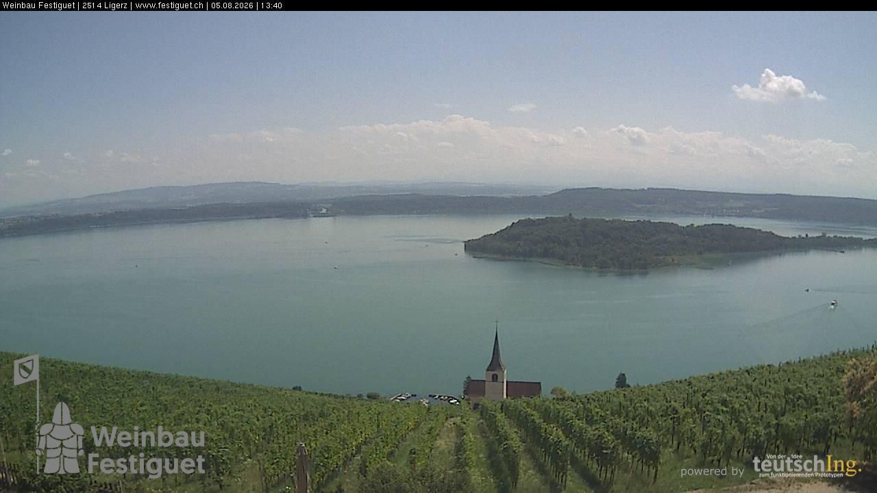Ligerz: Lake Biel - St. Peter's Island