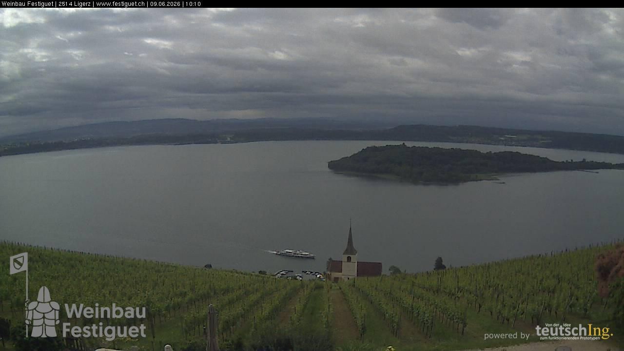 Ligerz: Lake Biel - St. Peter's Island