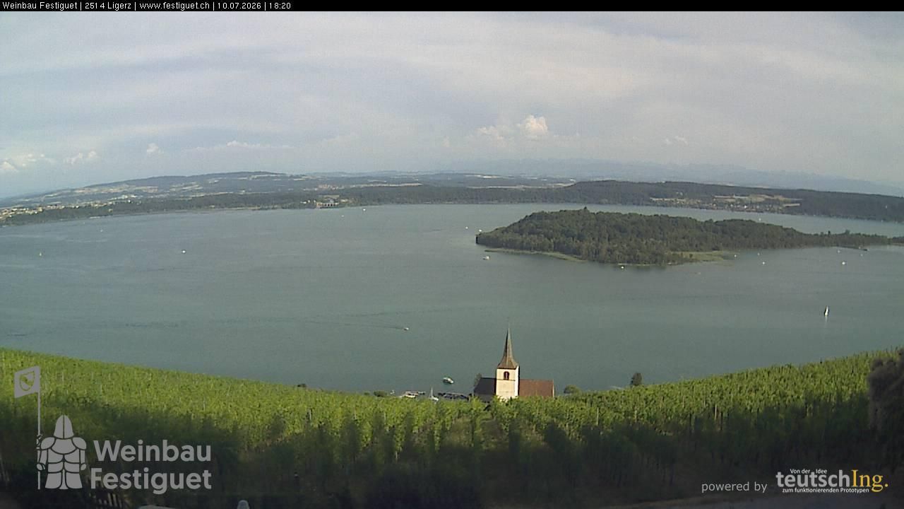 Ligerz: Lake Biel - St. Peter's Island