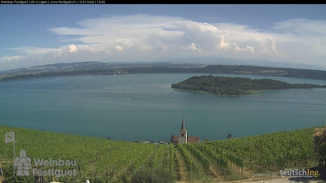 Ligerz: Lake Biel - St. Peter's Island
