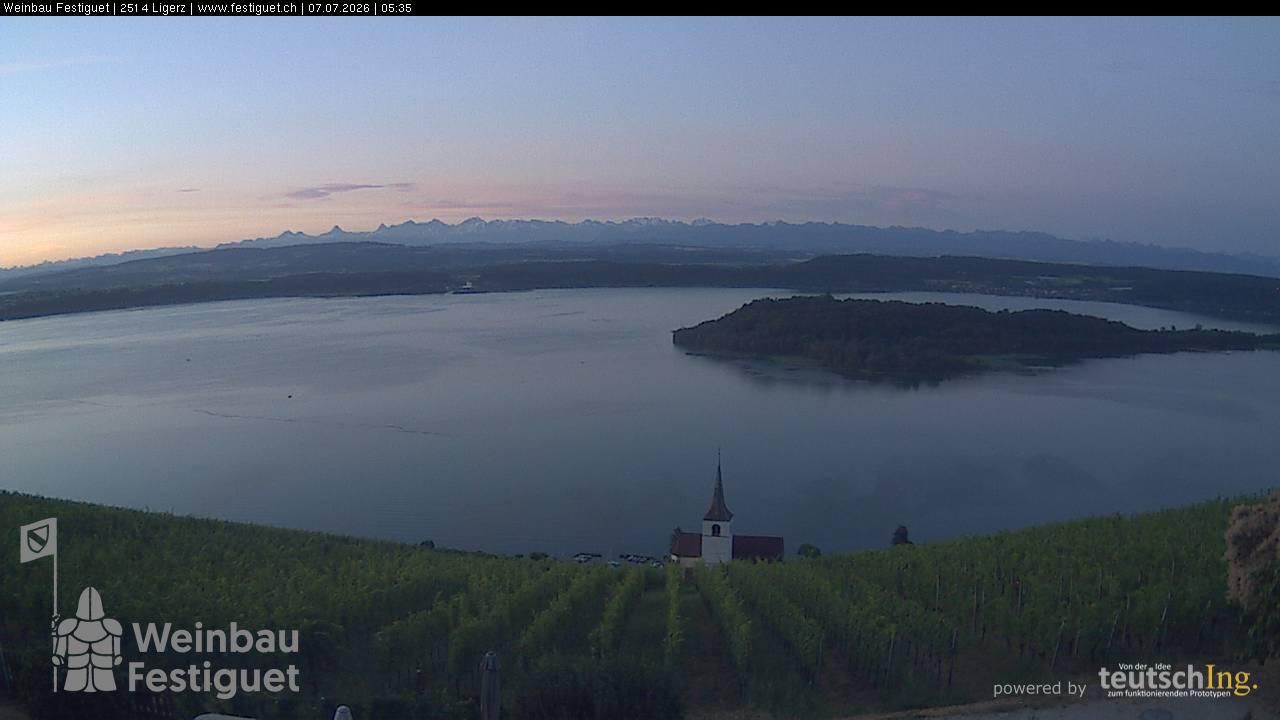 Ligerz: Lake Biel - St. Peter's Island