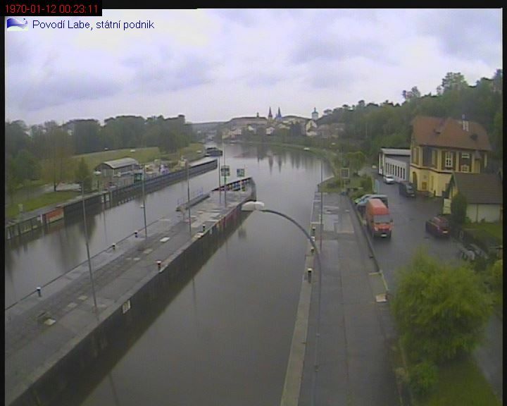 Traffic Cam Vedomice: Roudnice nad Labem