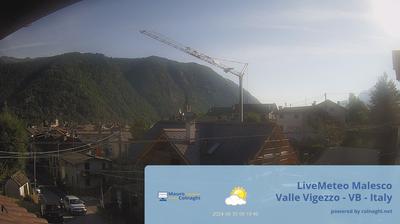 immagine della webcam nei dintorni di Cannobio: webcam Malesco