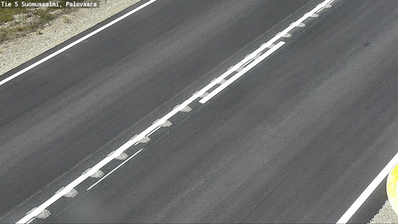 Traffic Cam Suomussalmi: Tie5 - Palovaara - Tienpinta
