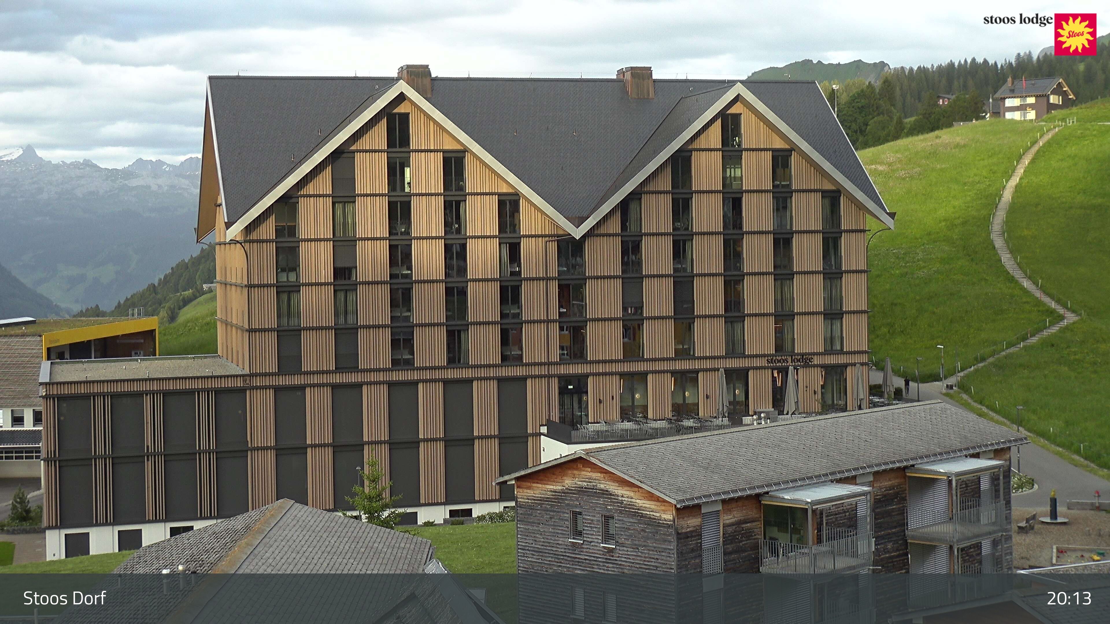Stoos SZ: Stoos - Stoos Dorf, STOOSLODGE