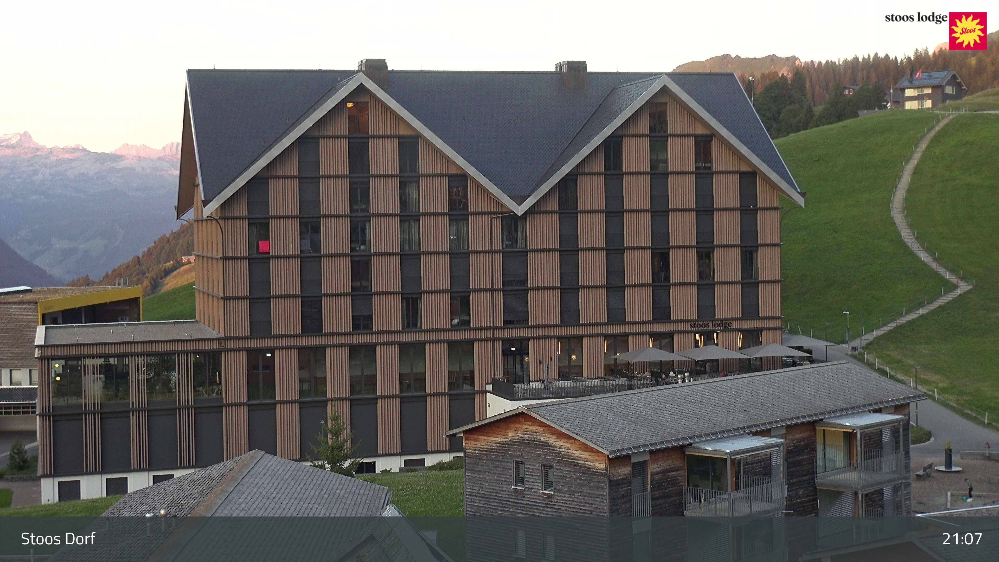 Stoos SZ: Stoos - Stoos Dorf, STOOSLODGE