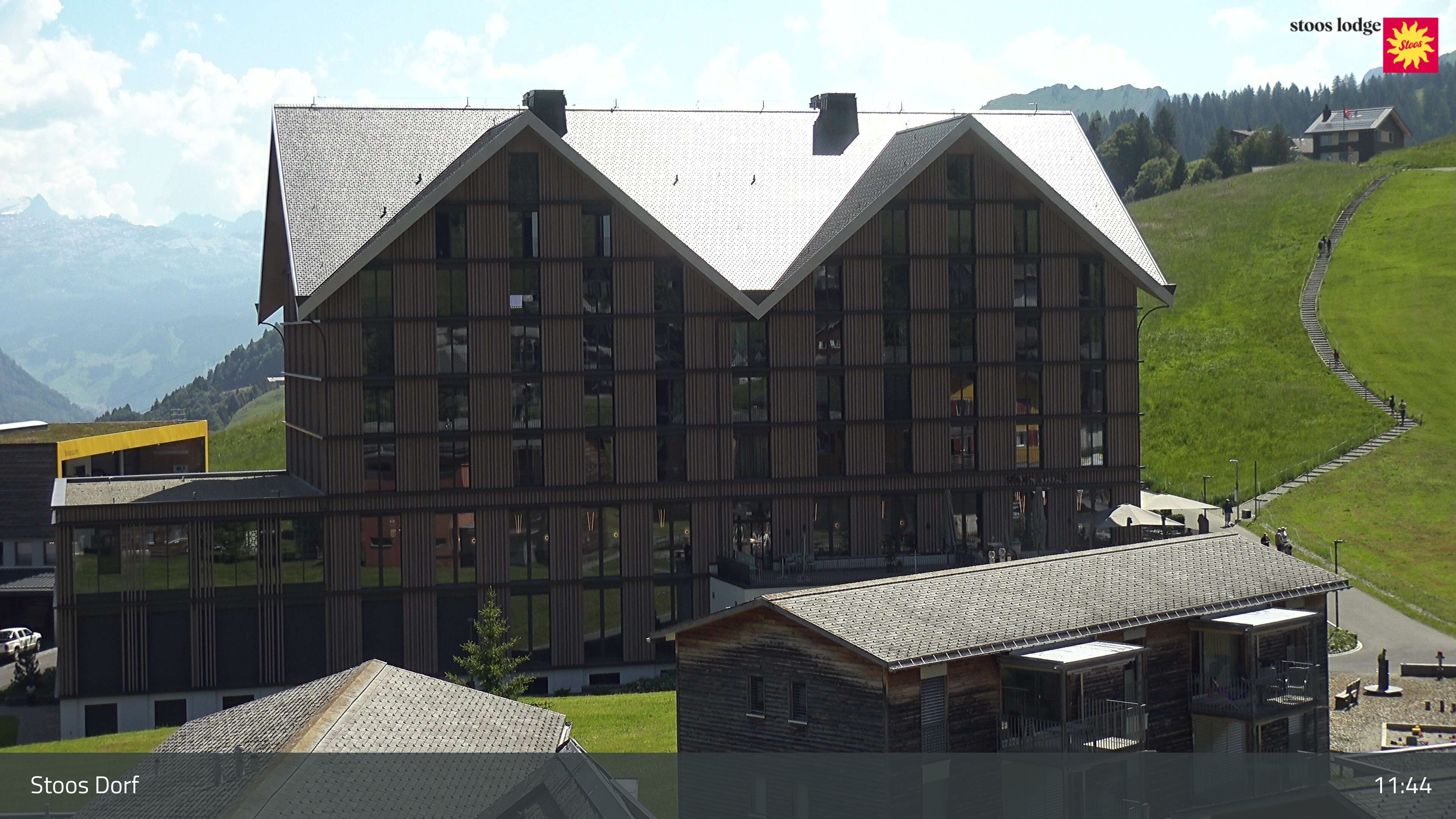Stoos SZ: Stoos - Stoos Dorf, STOOSLODGE