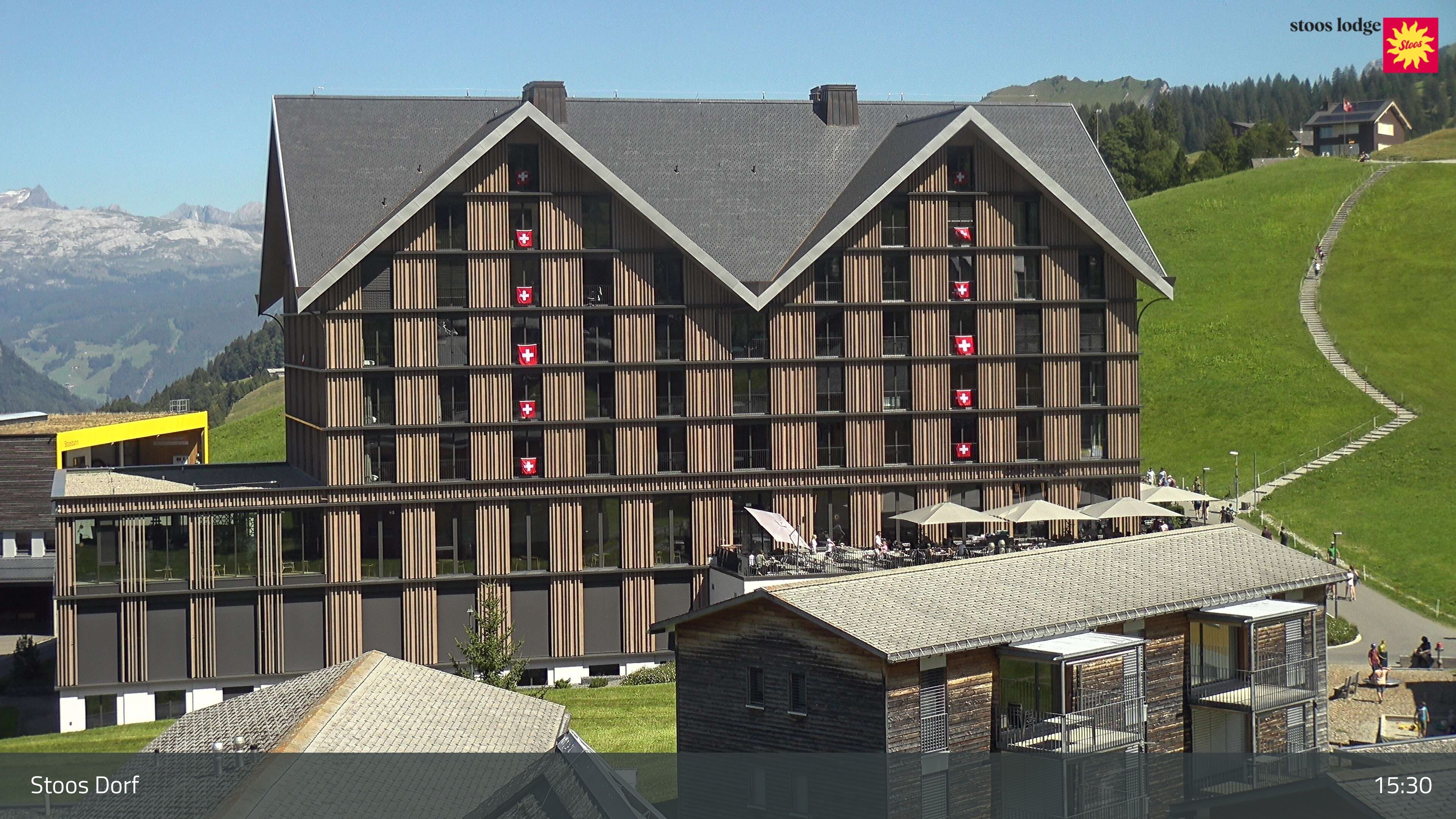 Stoos SZ: Stoos - Stoos Dorf, STOOSLODGE