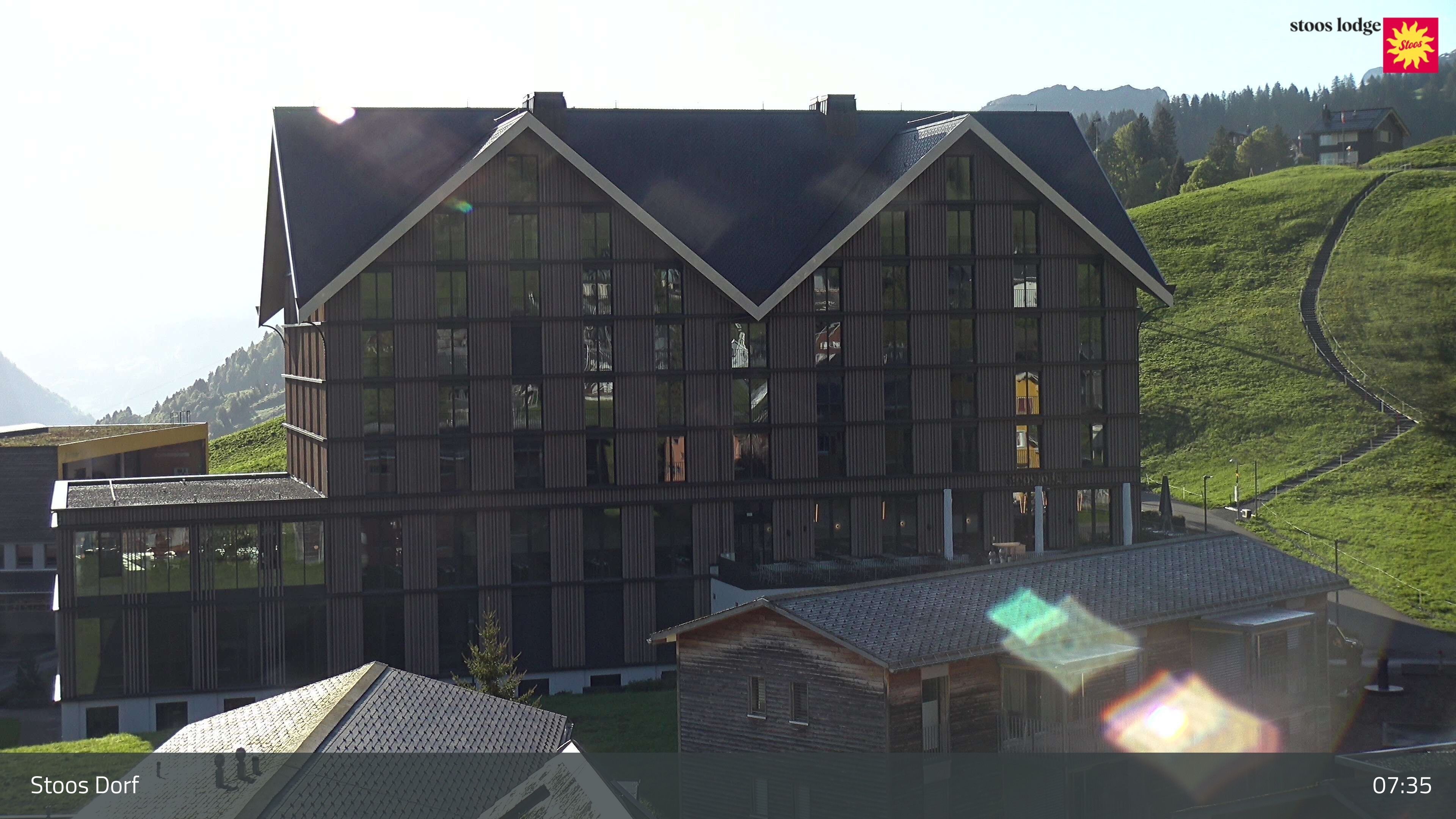 Stoos SZ: Stoos - Stoos Dorf, STOOSLODGE