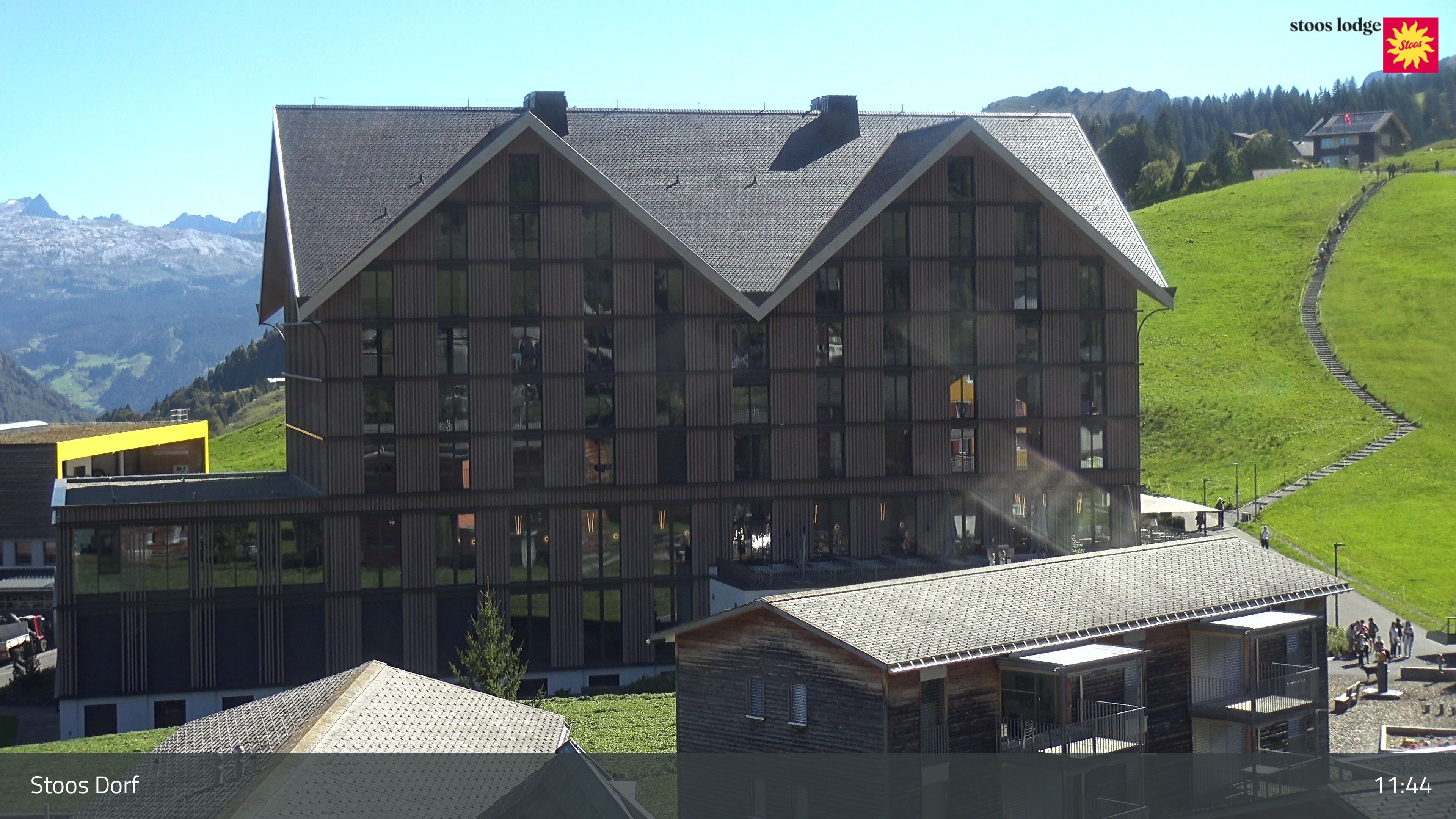 Stoos SZ: Stoos - Stoos Dorf, STOOSLODGE