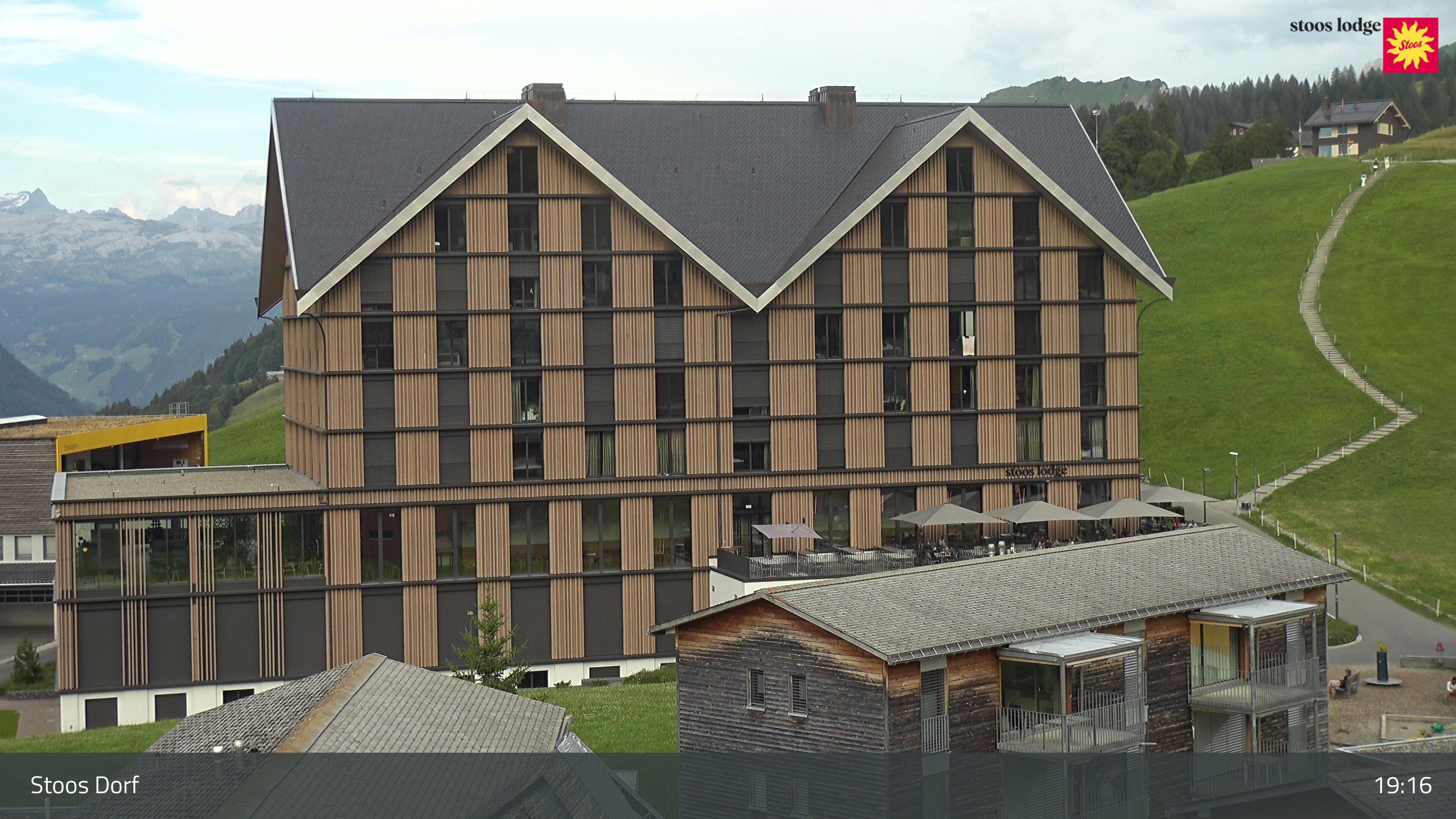 Stoos SZ: Stoos - Stoos Dorf, STOOSLODGE