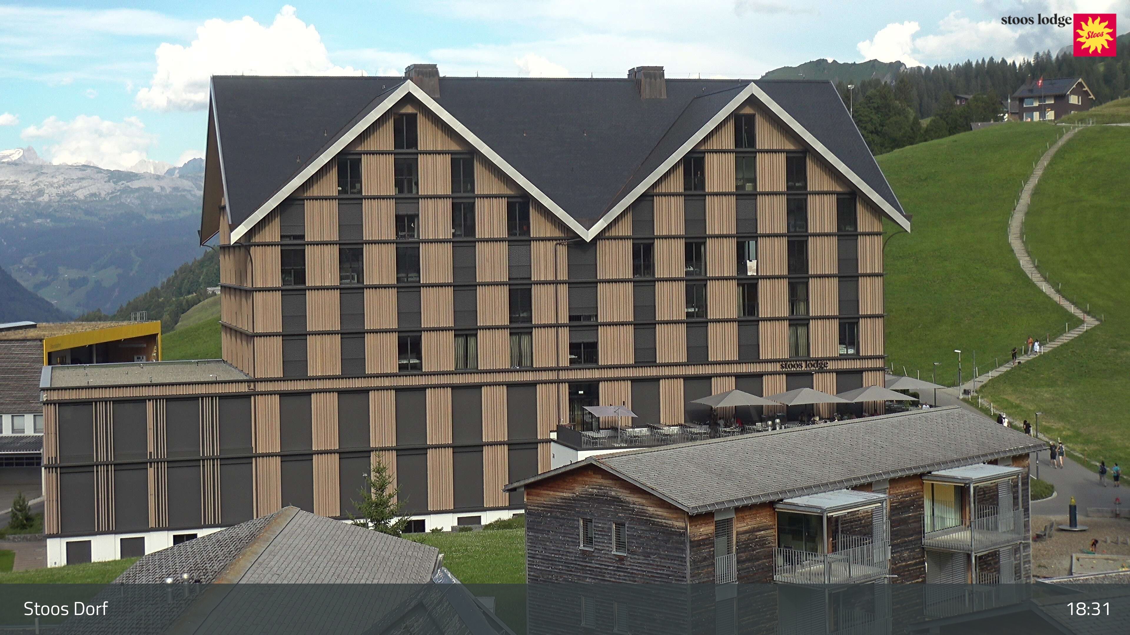 Stoos SZ: Stoos - Stoos Dorf, STOOSLODGE