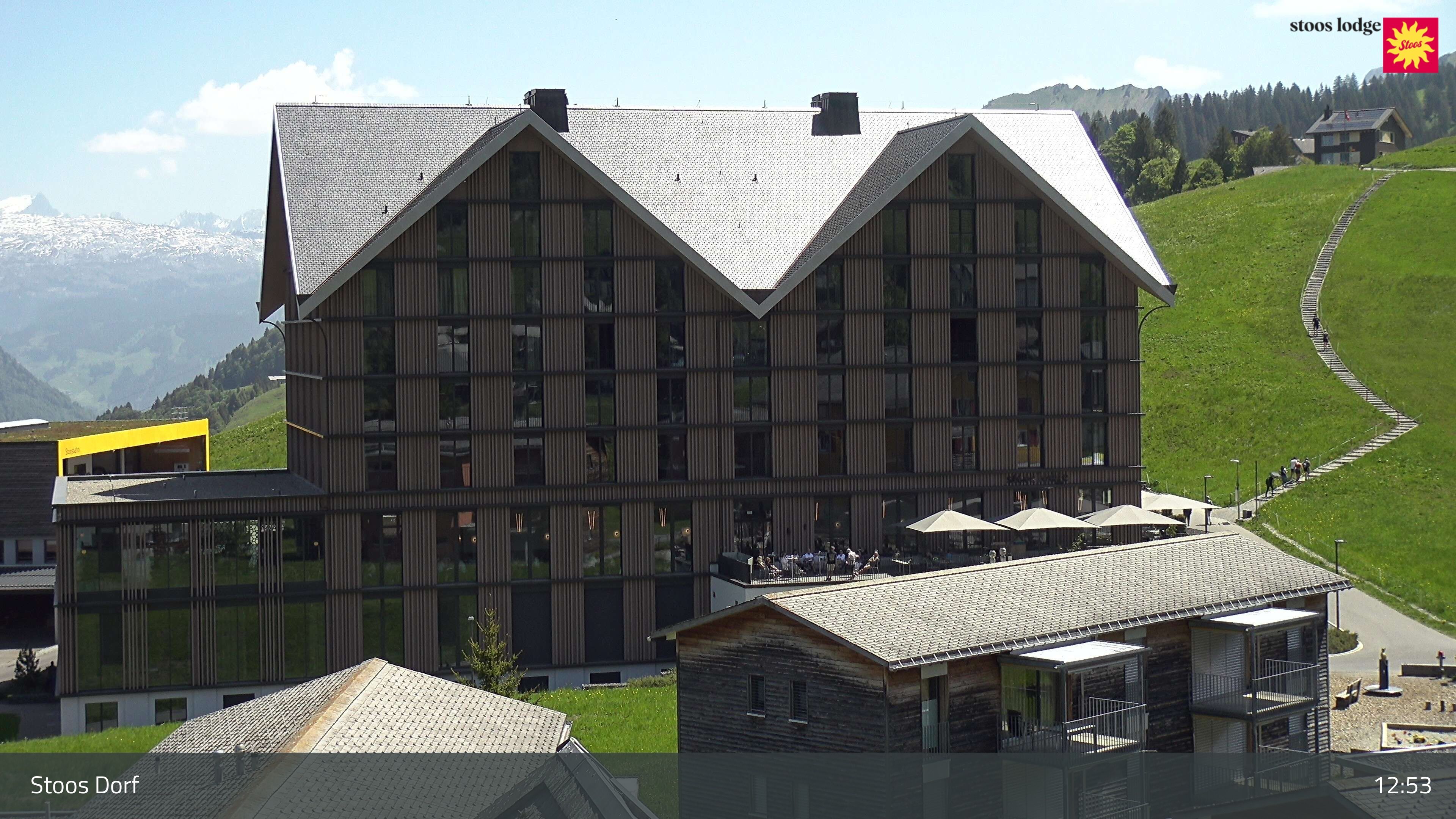 Stoos SZ: Stoos - Stoos Dorf, STOOSLODGE