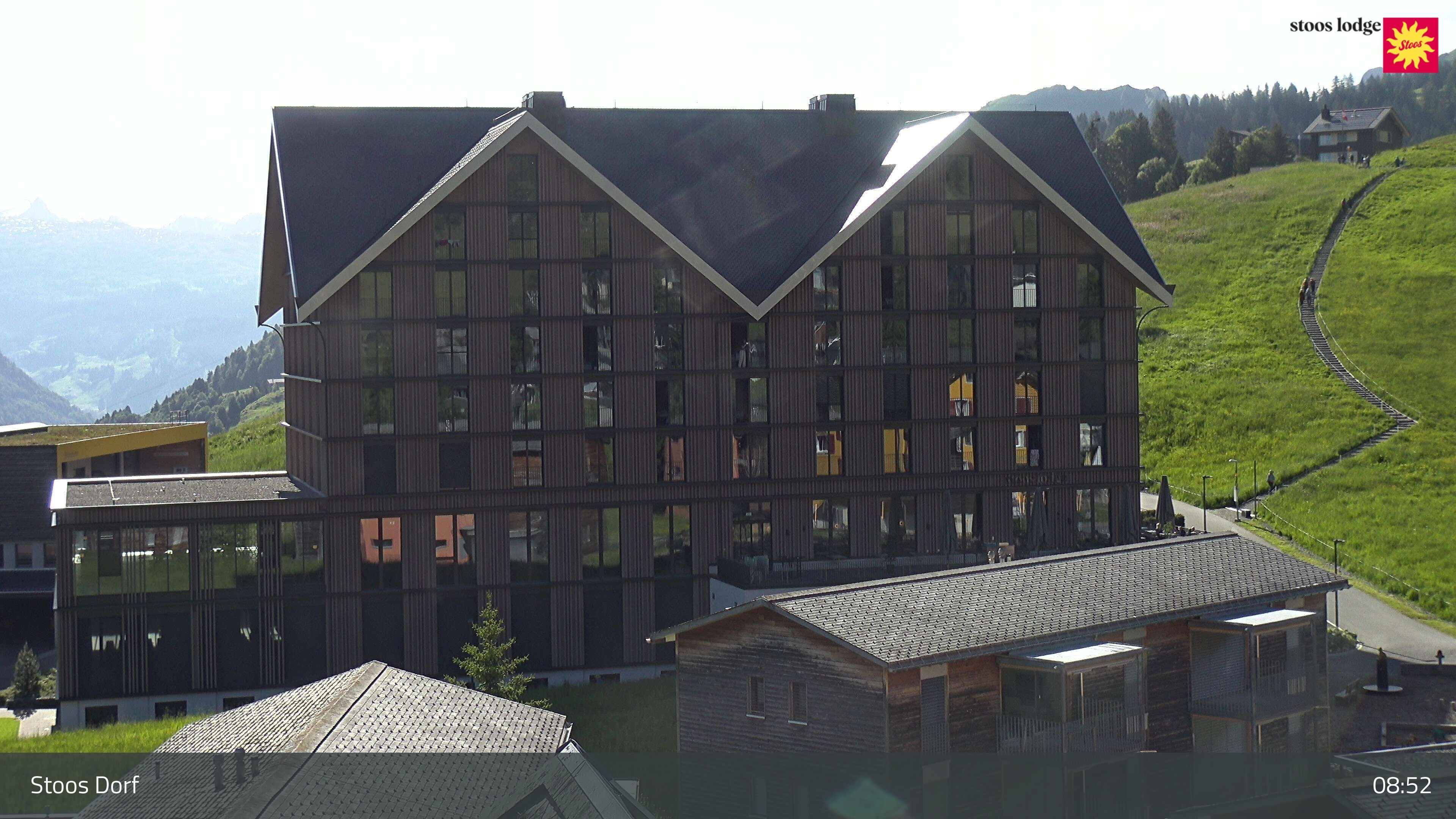 Stoos SZ: Stoos - Stoos Dorf, STOOSLODGE