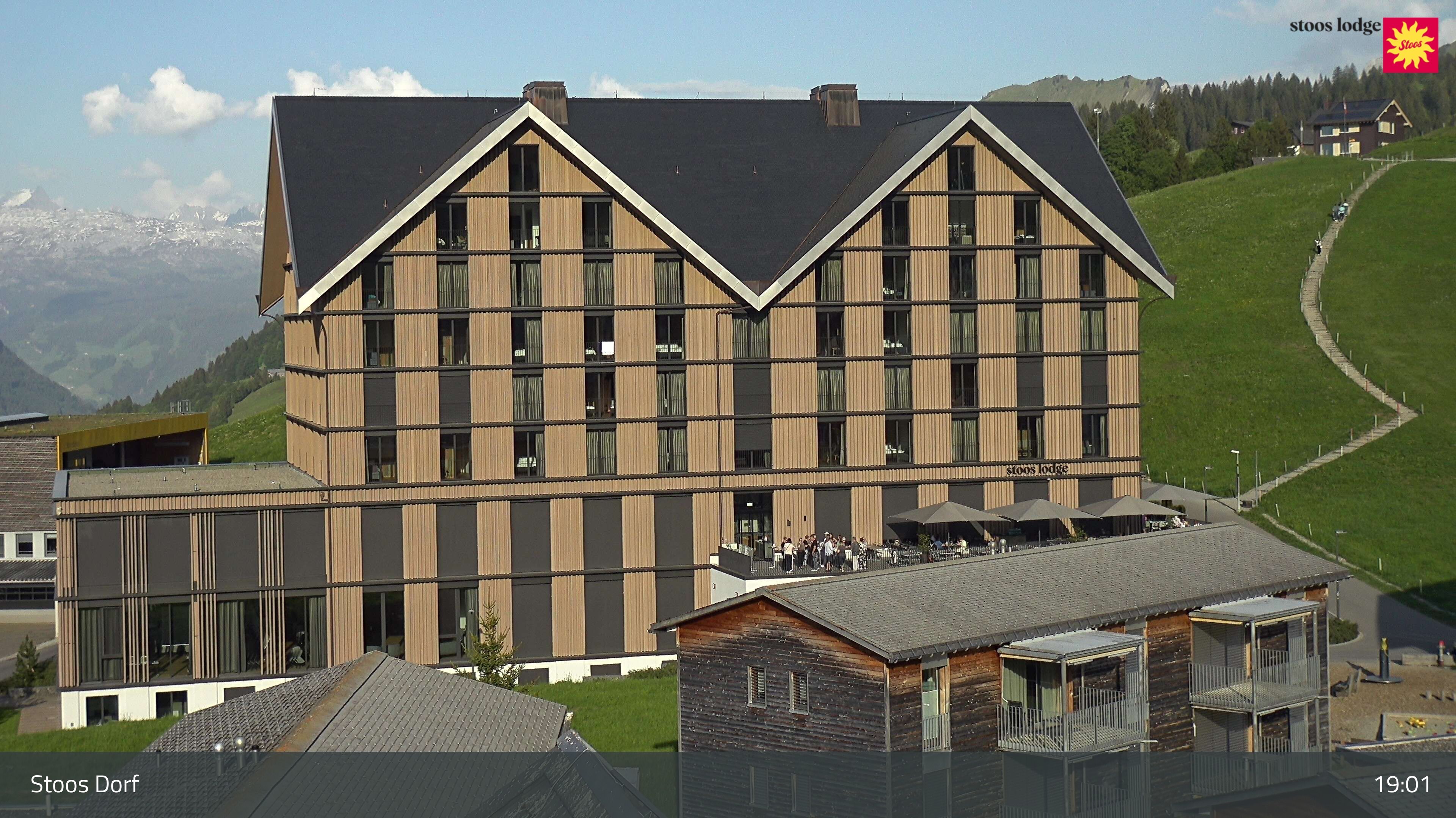 Stoos SZ: Stoos - Stoos Dorf, STOOSLODGE