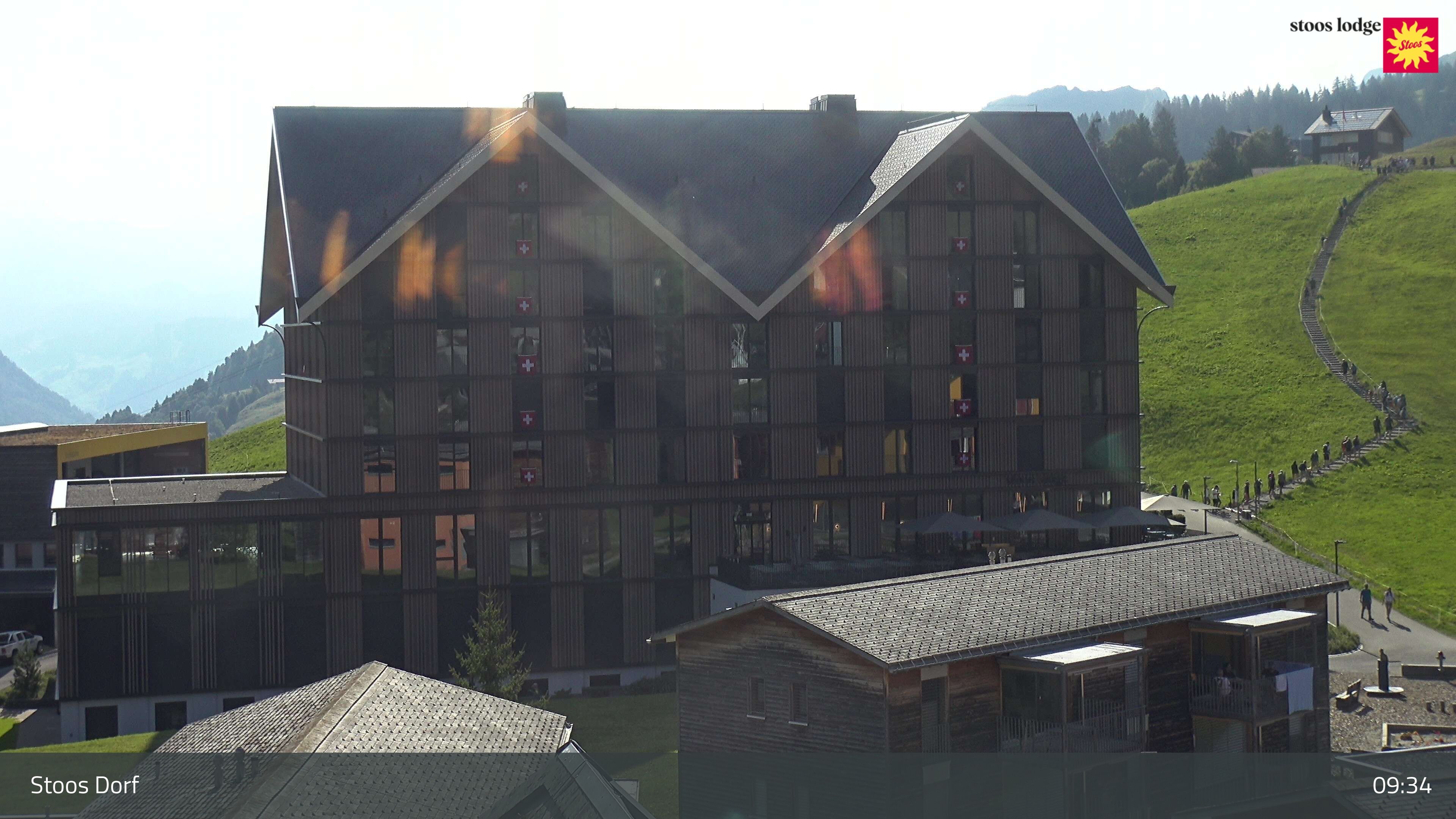 Stoos SZ: Stoos - Stoos Dorf, STOOSLODGE