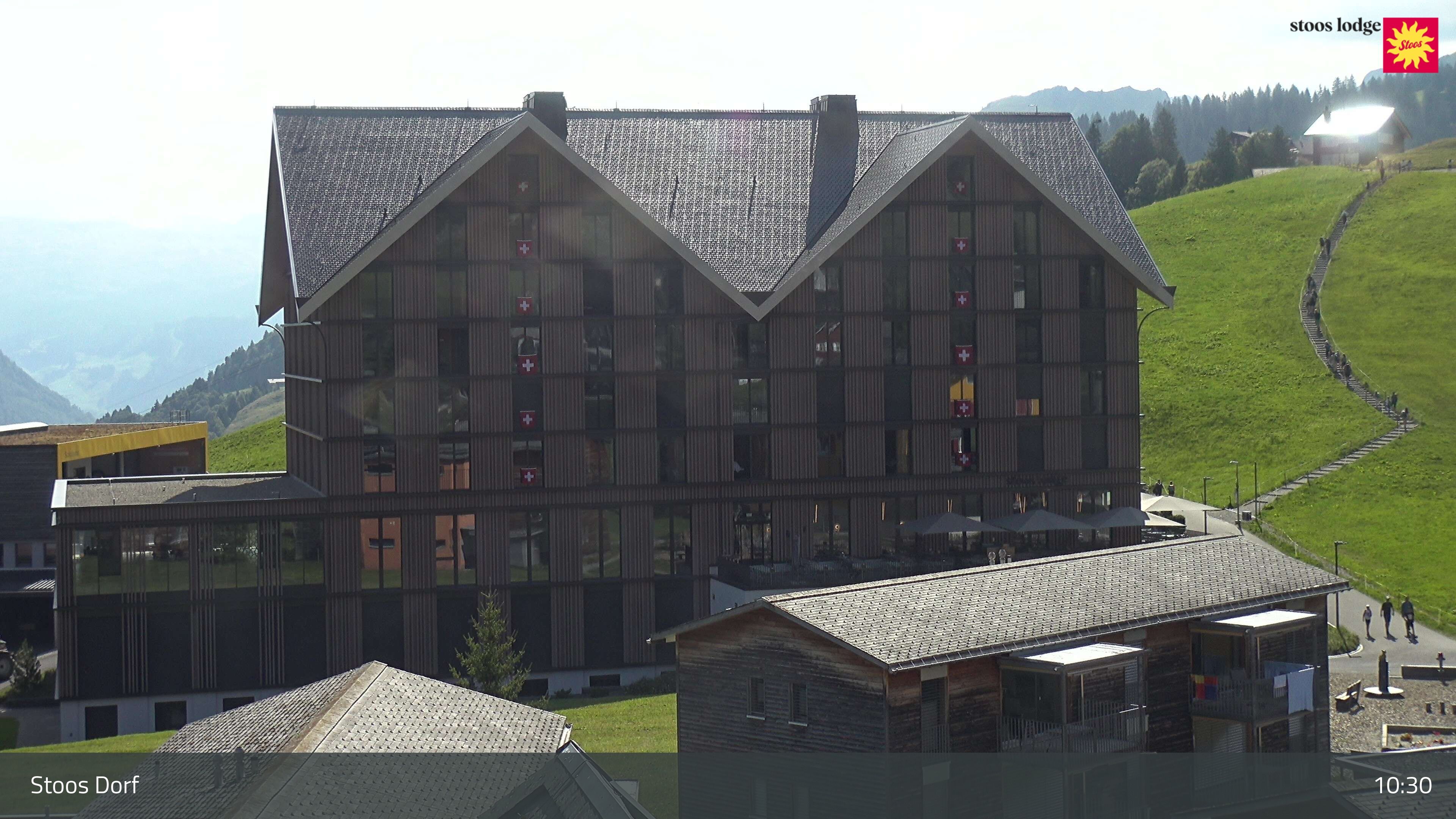 Stoos SZ: Stoos - Stoos Dorf, STOOSLODGE