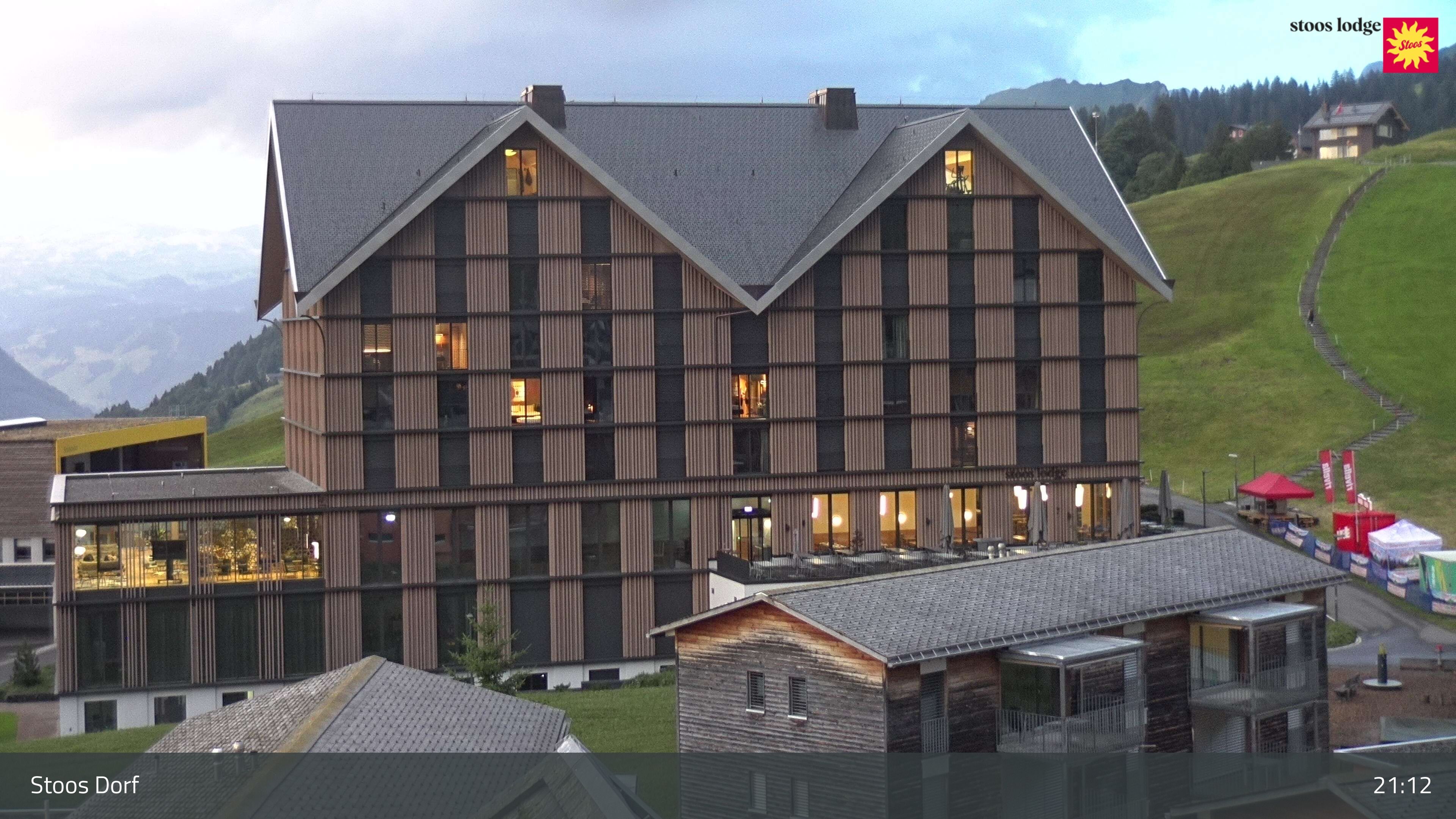 Stoos SZ: Stoos - Stoos Dorf, STOOSLODGE