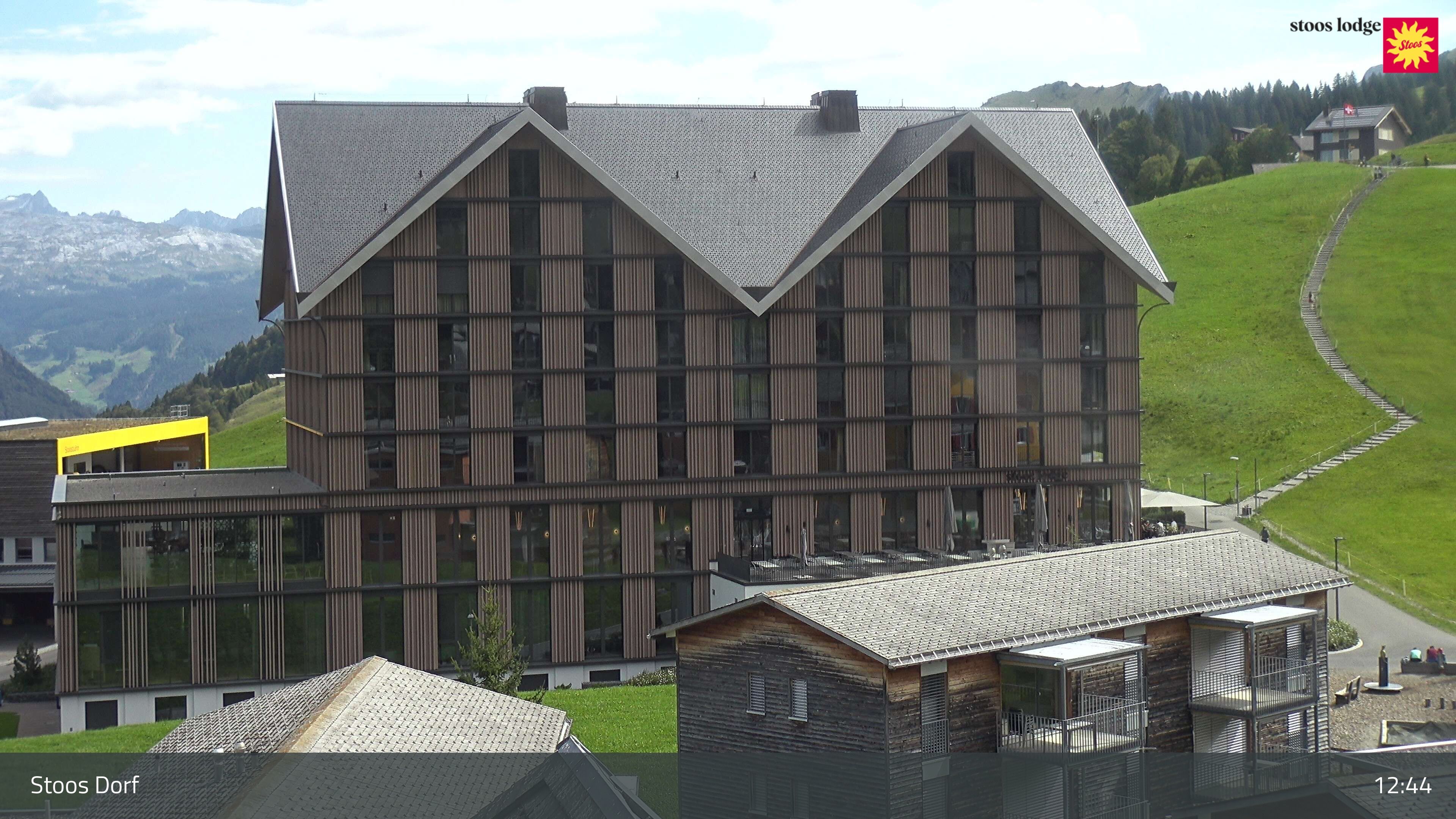 Stoos SZ: Stoos - Stoos Dorf, STOOSLODGE