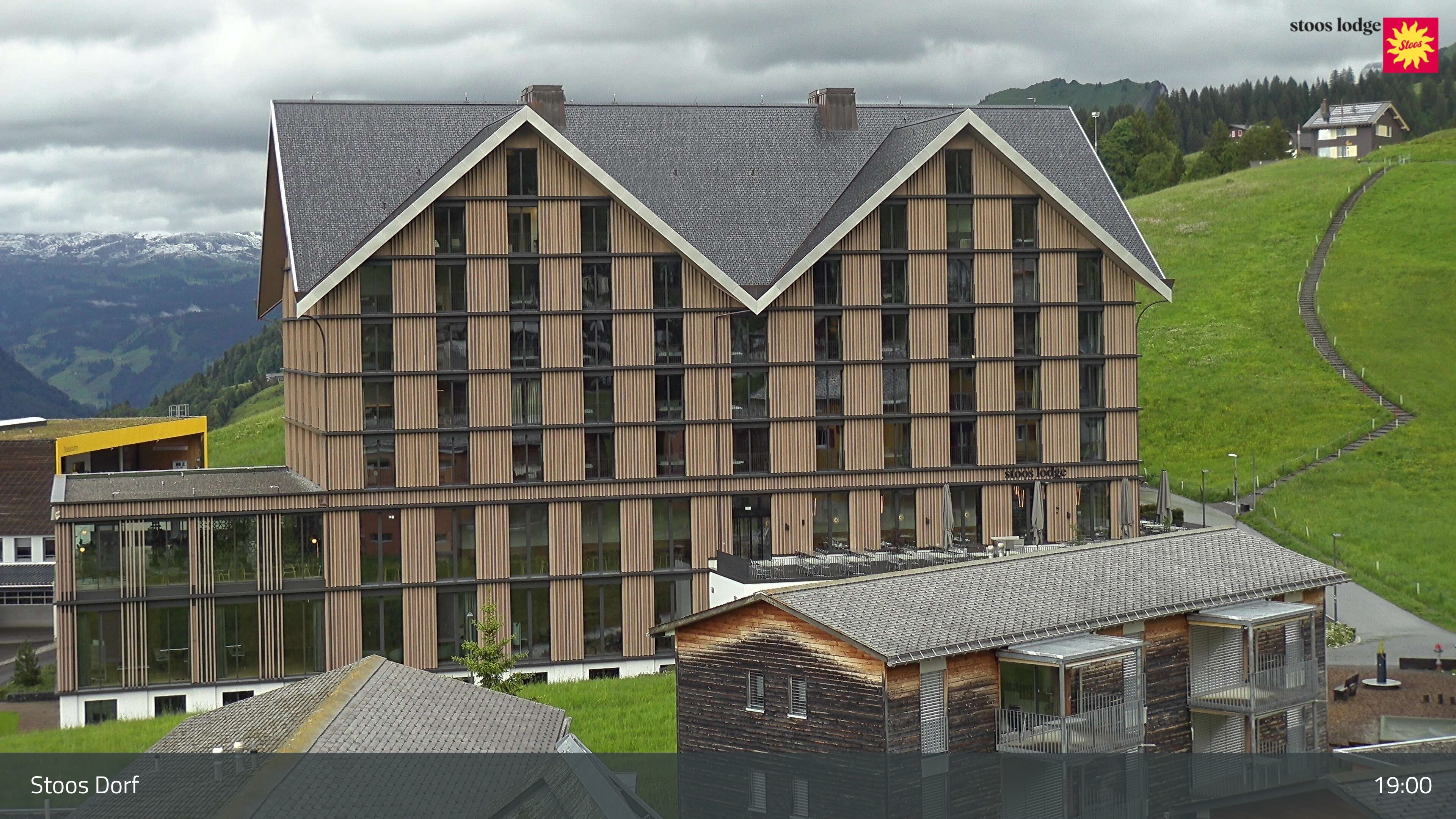 Stoos SZ: Stoos - Stoos Dorf, STOOSLODGE