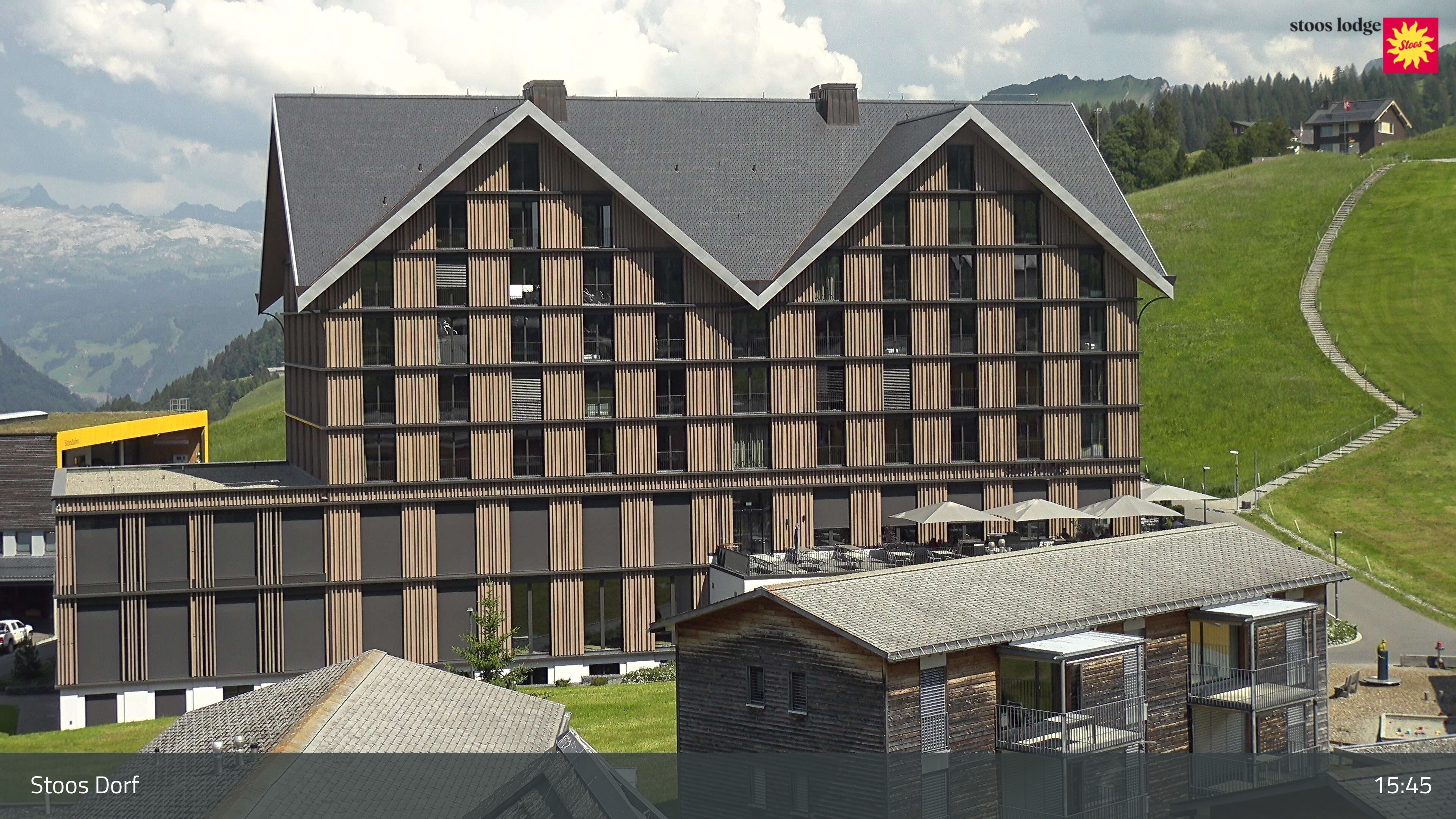 Stoos SZ: Stoos - Stoos Dorf, STOOSLODGE