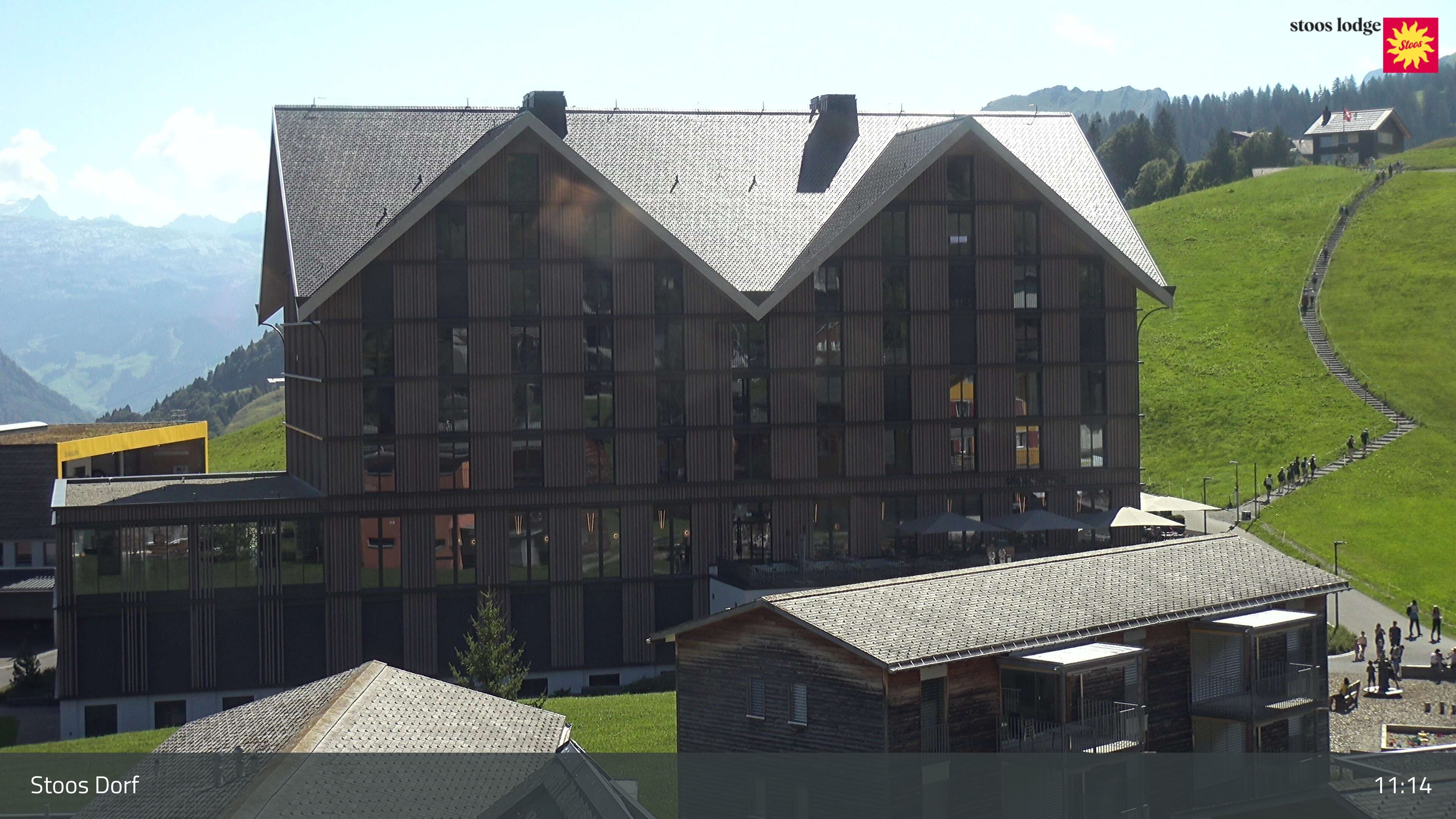 Stoos SZ: Stoos - Stoos Dorf, STOOSLODGE