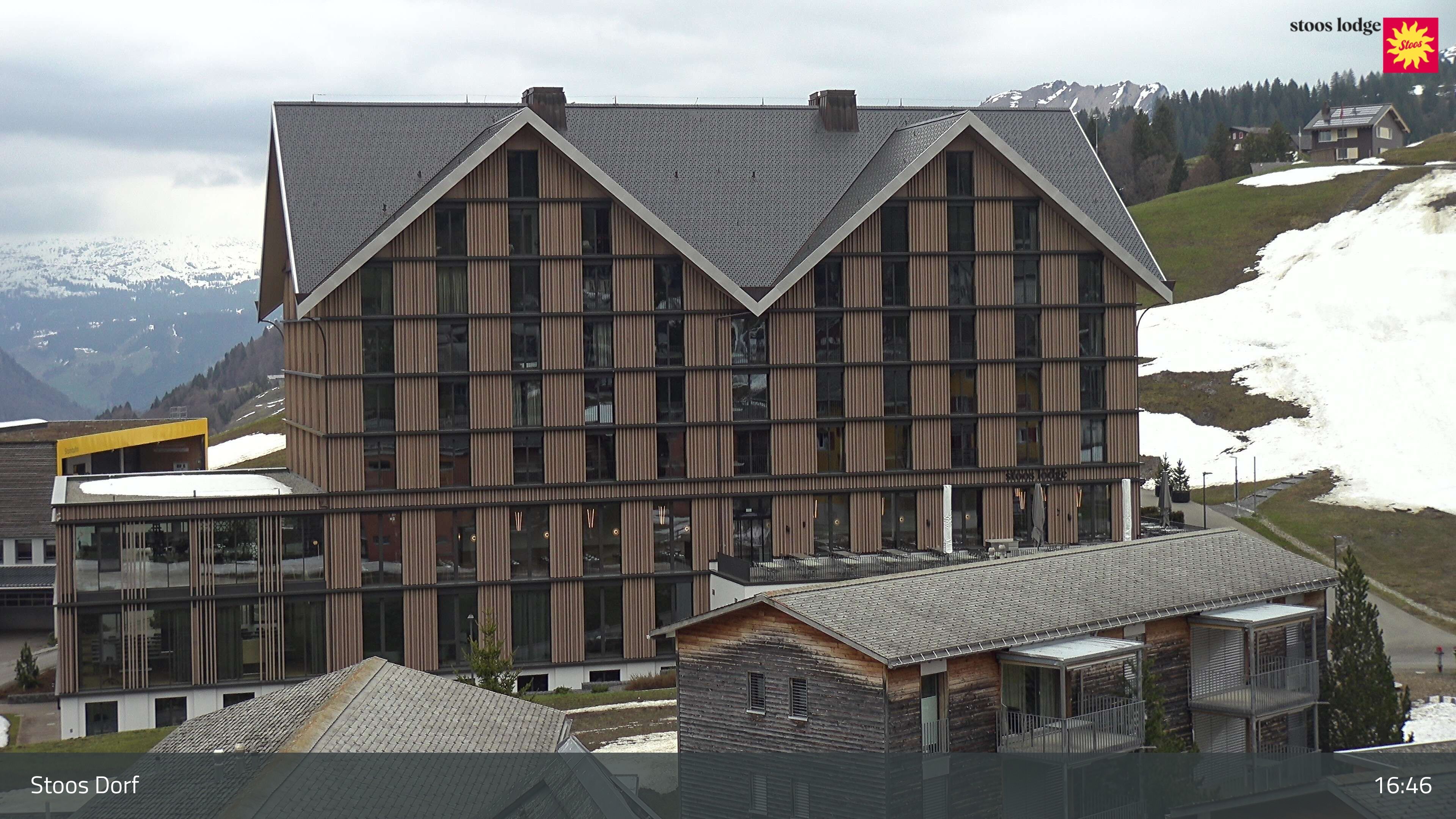 Stoos SZ: Stoos - Stoos Dorf, STOOSLODGE