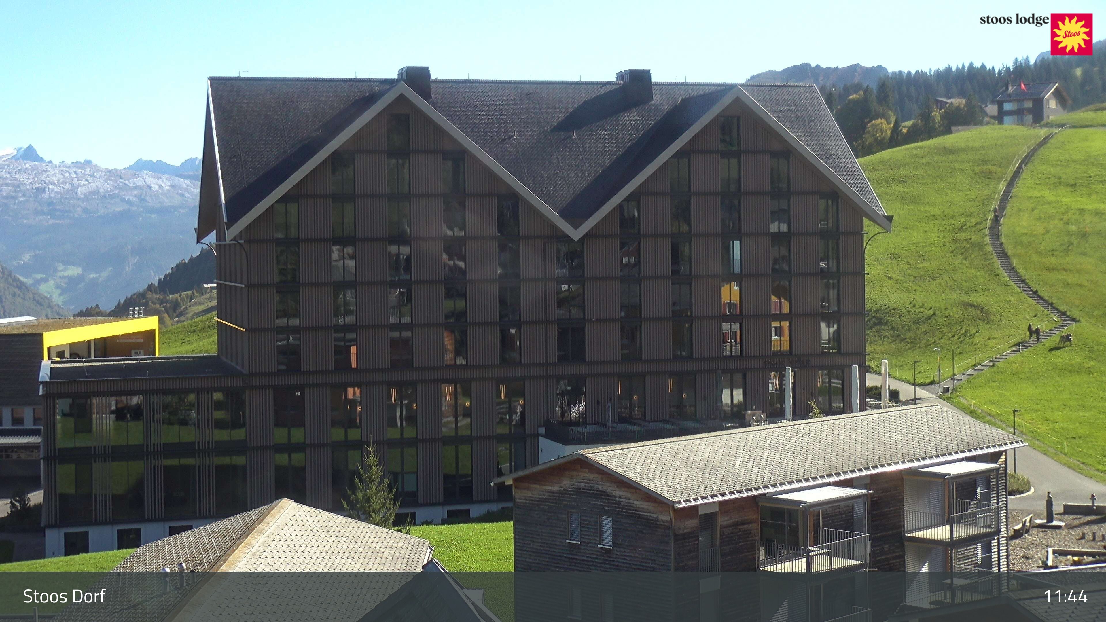 Stoos SZ: Stoos - Stoos Dorf, STOOSLODGE