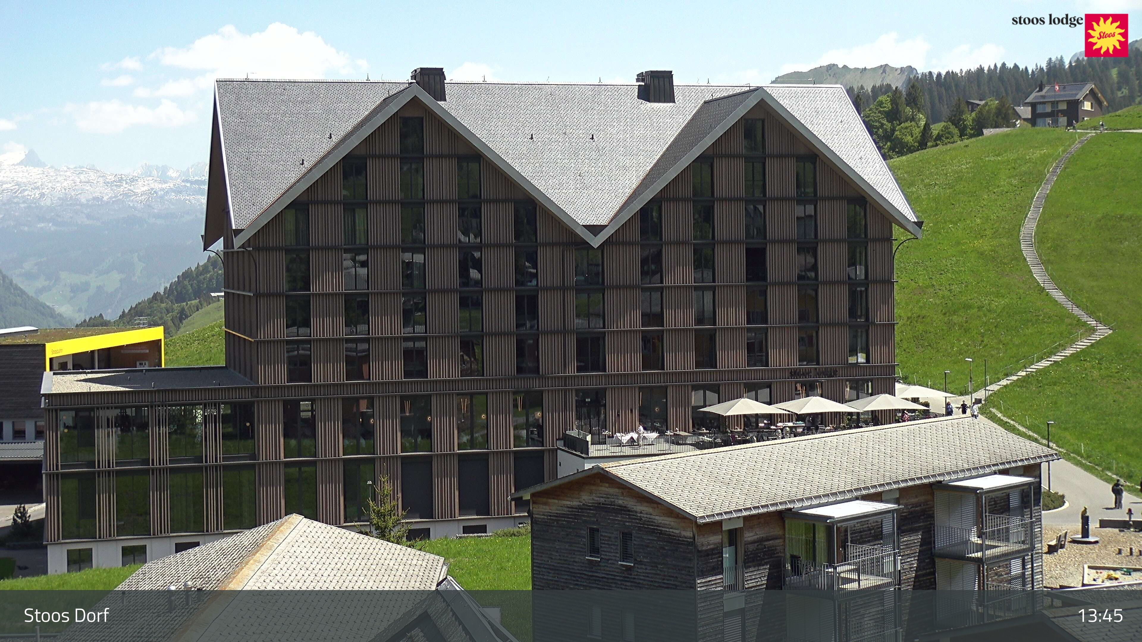 Stoos SZ: Stoos - Stoos Dorf, STOOSLODGE