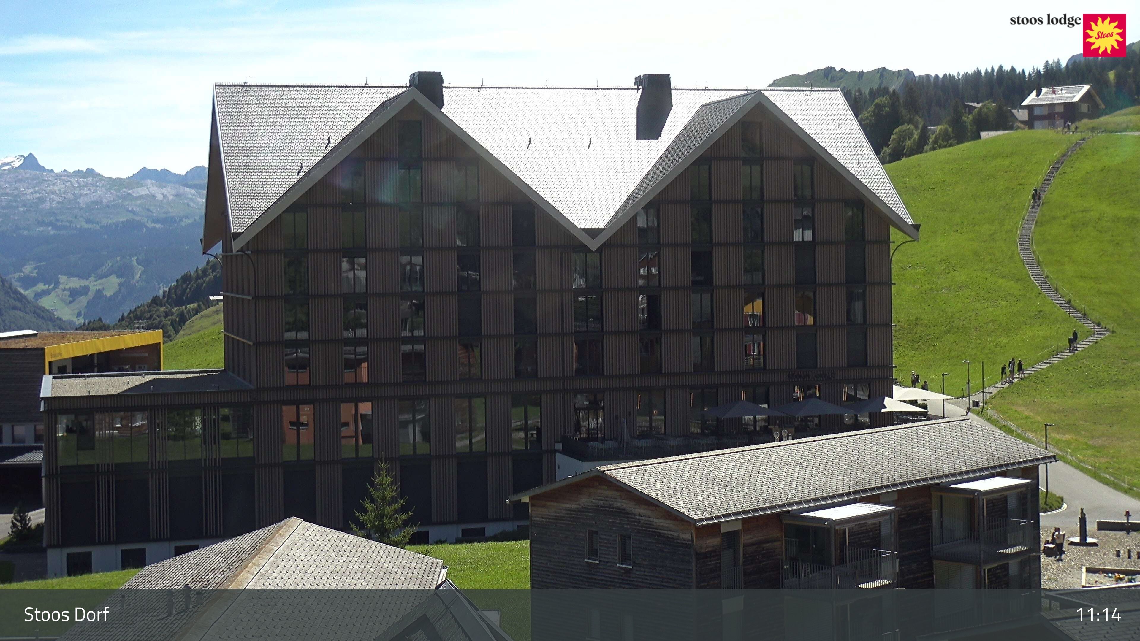 Stoos SZ: Stoos - Stoos Dorf, STOOSLODGE
