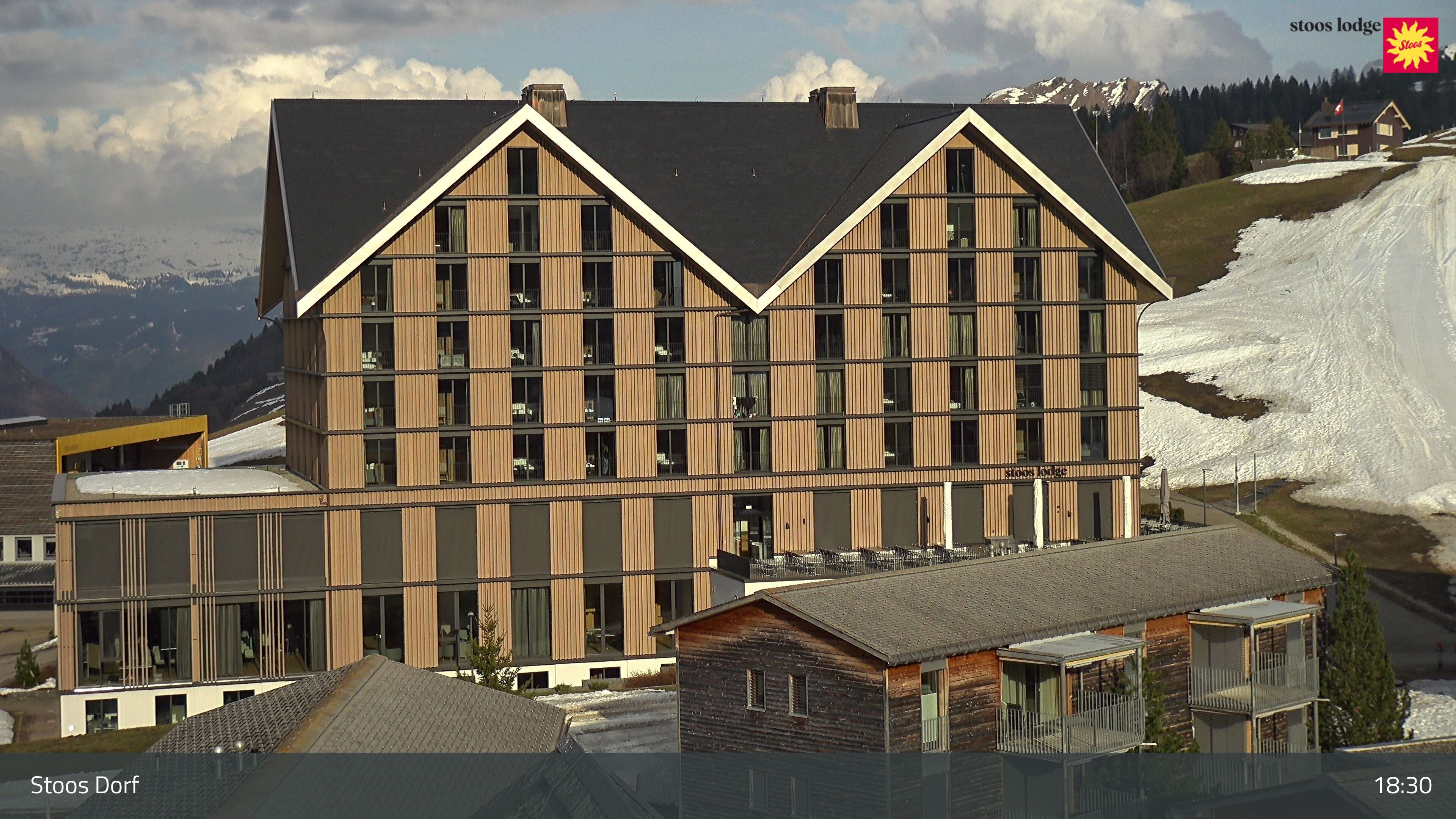 Stoos SZ: Stoos - Stoos Dorf, STOOSLODGE