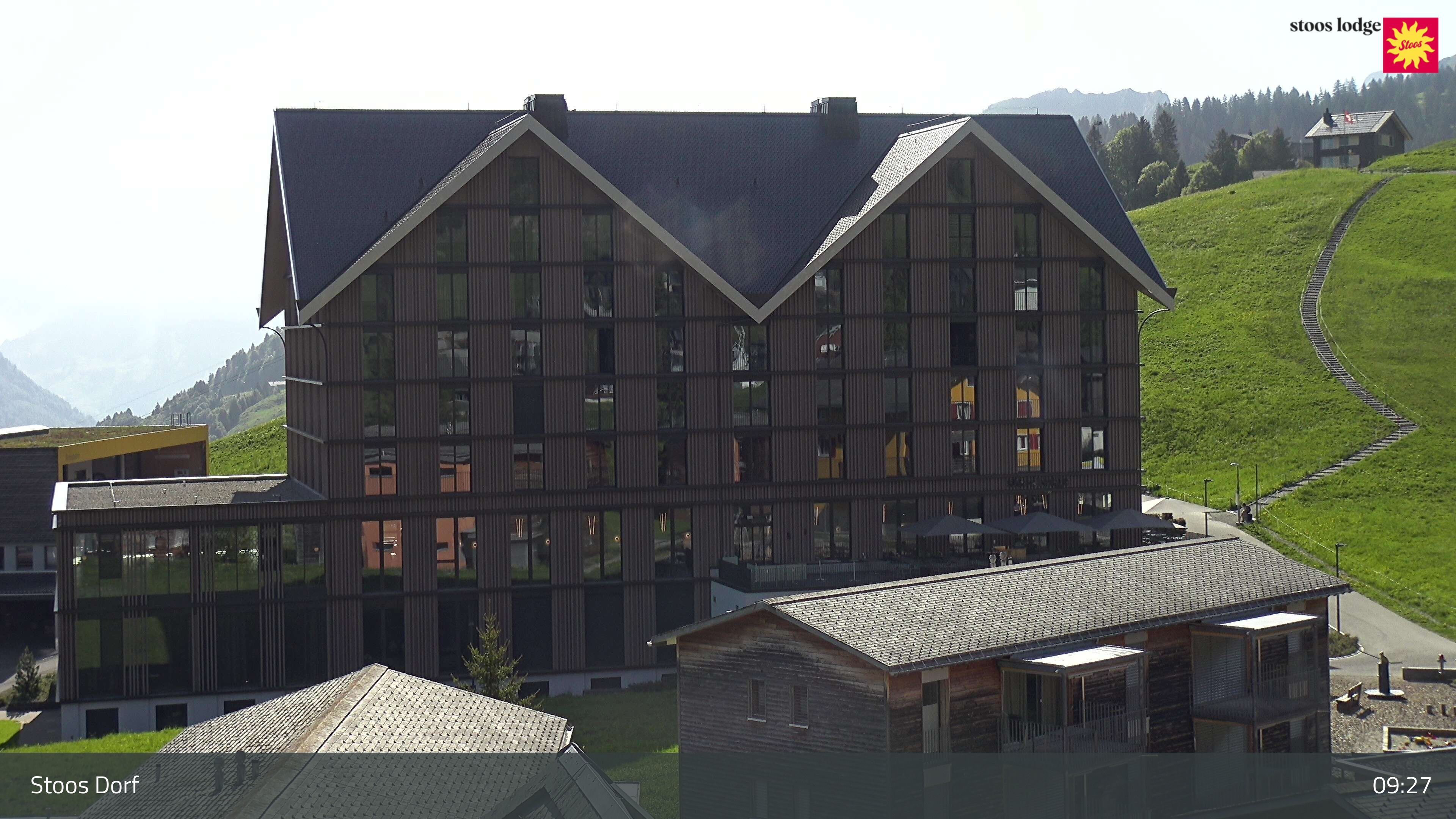 Stoos SZ: Stoos - Stoos Dorf, STOOSLODGE