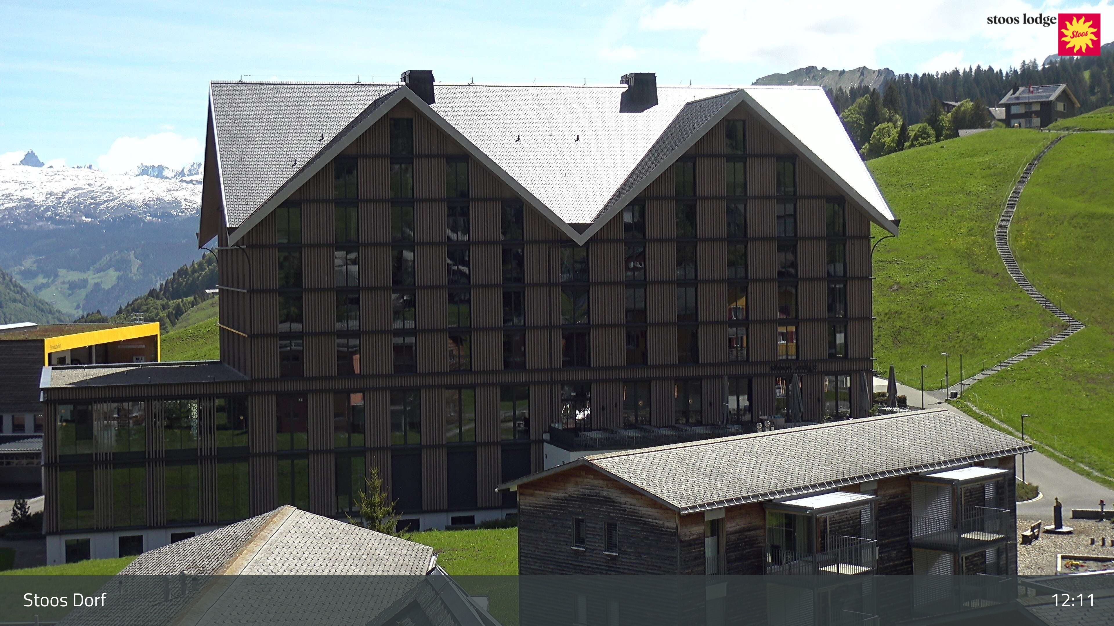 Stoos SZ: Stoos - Stoos Dorf, STOOSLODGE