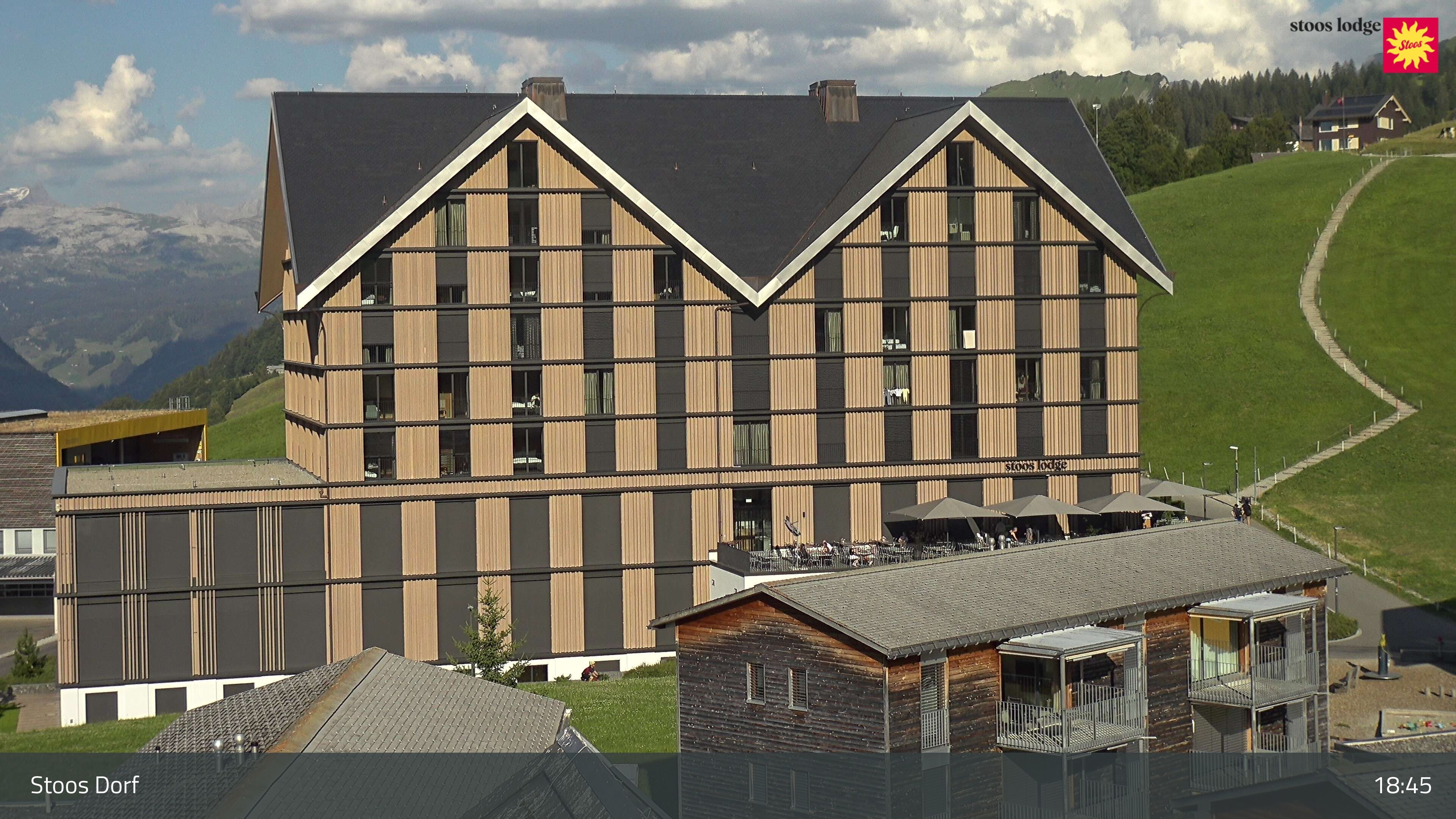 Stoos SZ: Stoos - Stoos Dorf, STOOSLODGE